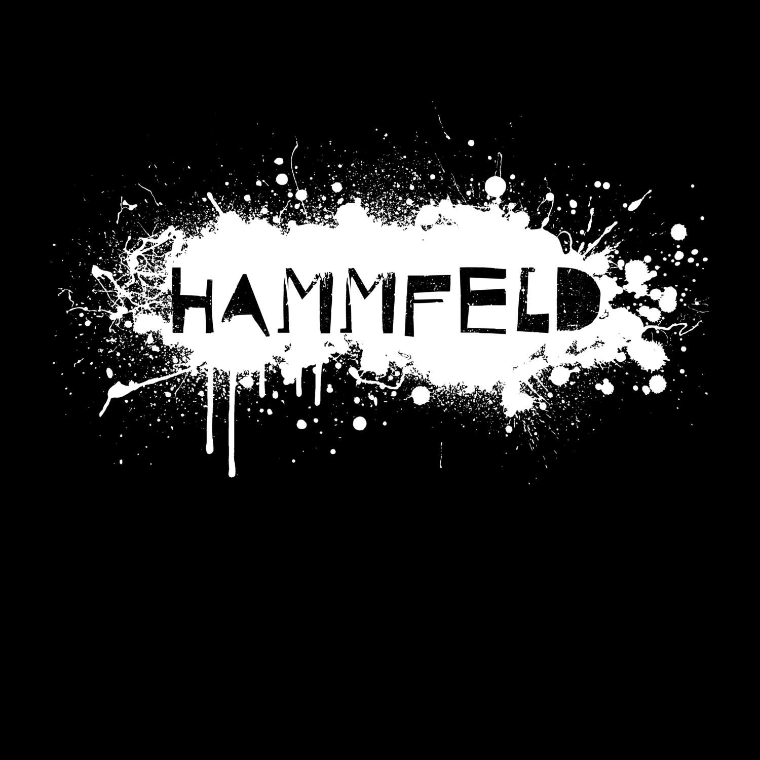 Hammfeld T-Shirt »Paint Splash Punk«