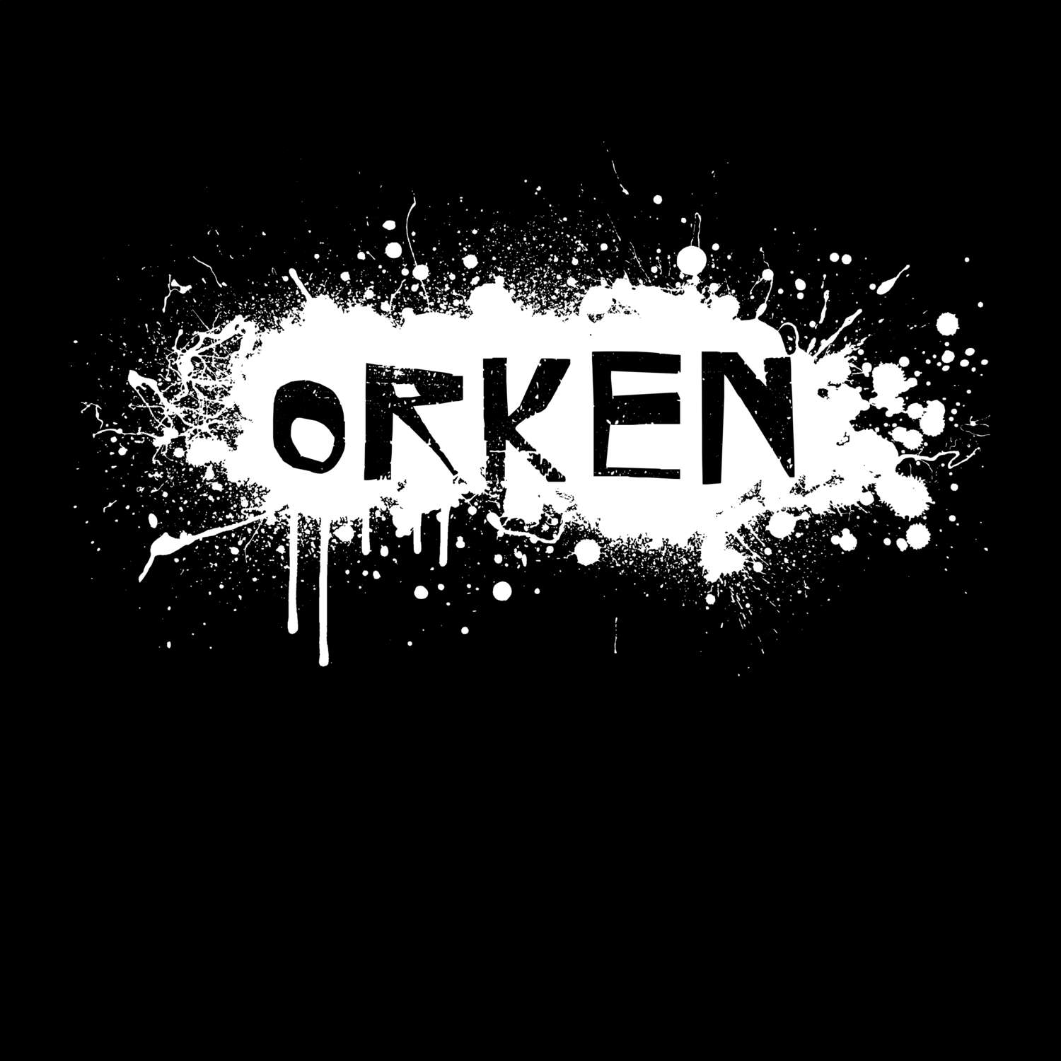 Orken T-Shirt »Paint Splash Punk«