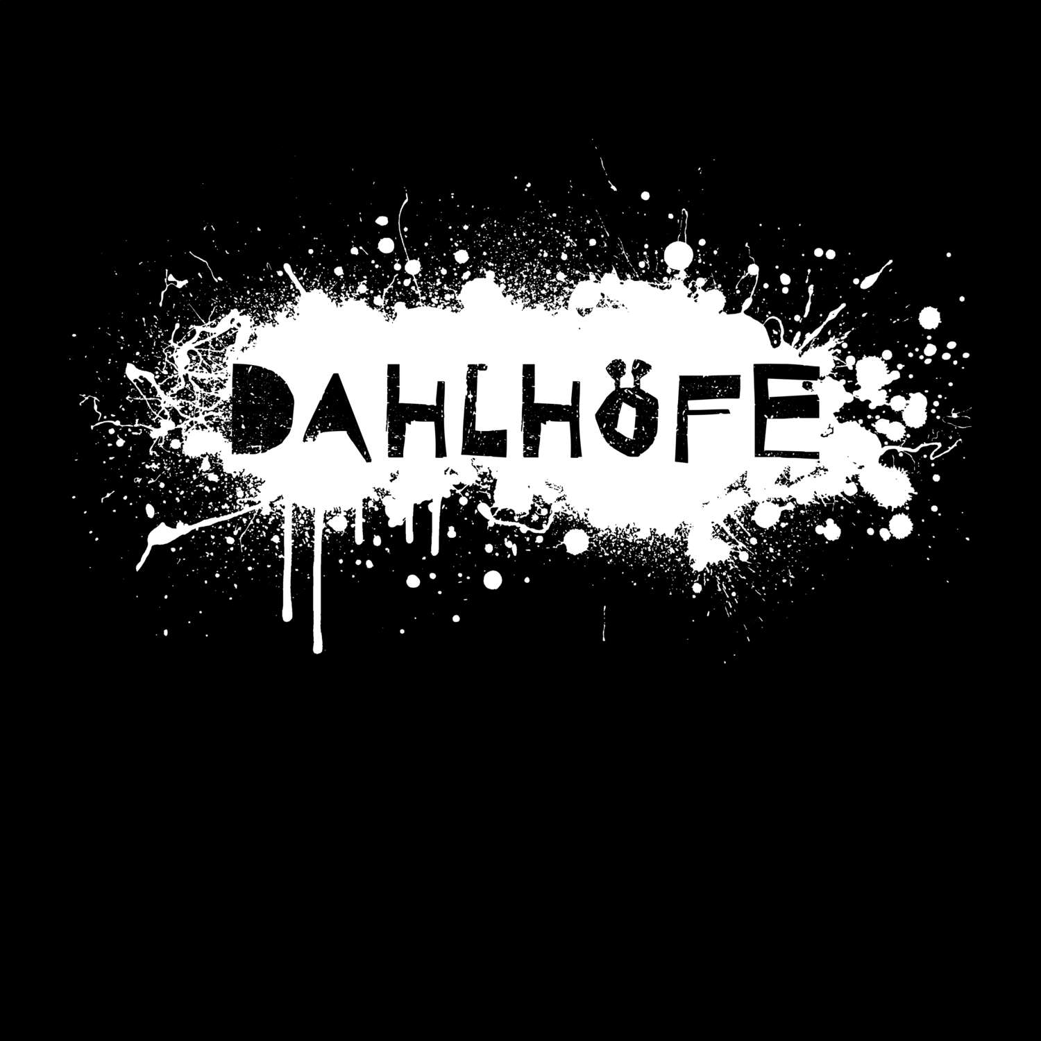 Dahlhöfe T-Shirt »Paint Splash Punk«