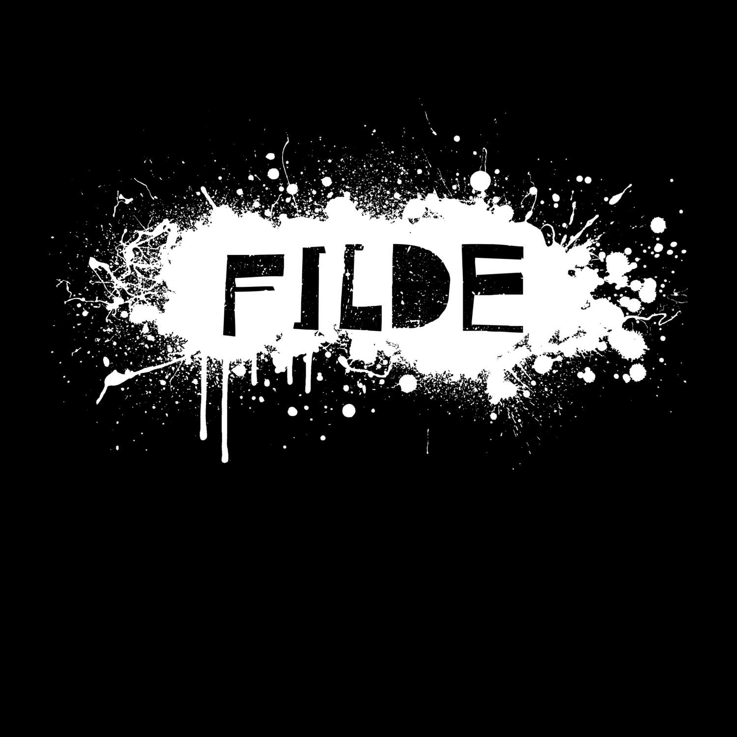 Filde T-Shirt »Paint Splash Punk«