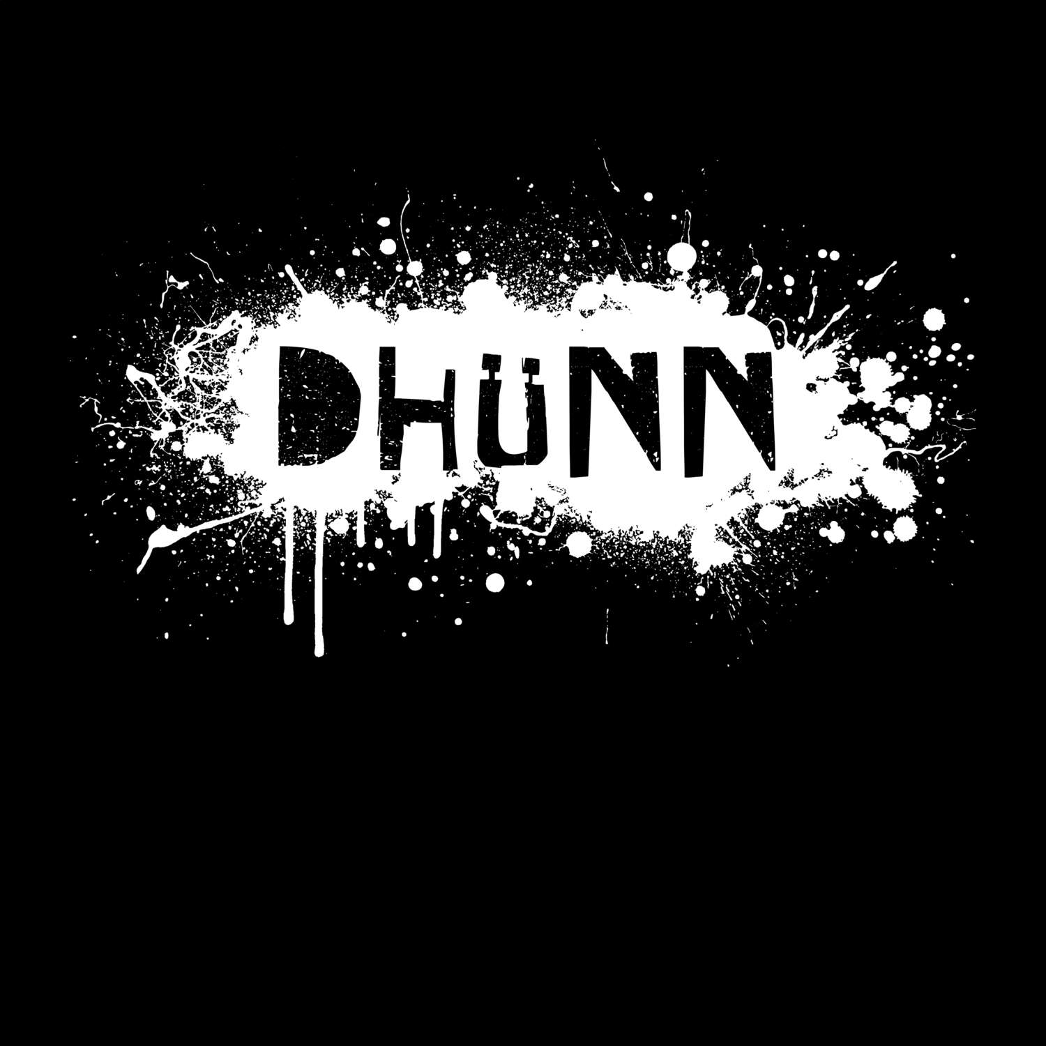 Dhünn T-Shirt »Paint Splash Punk«