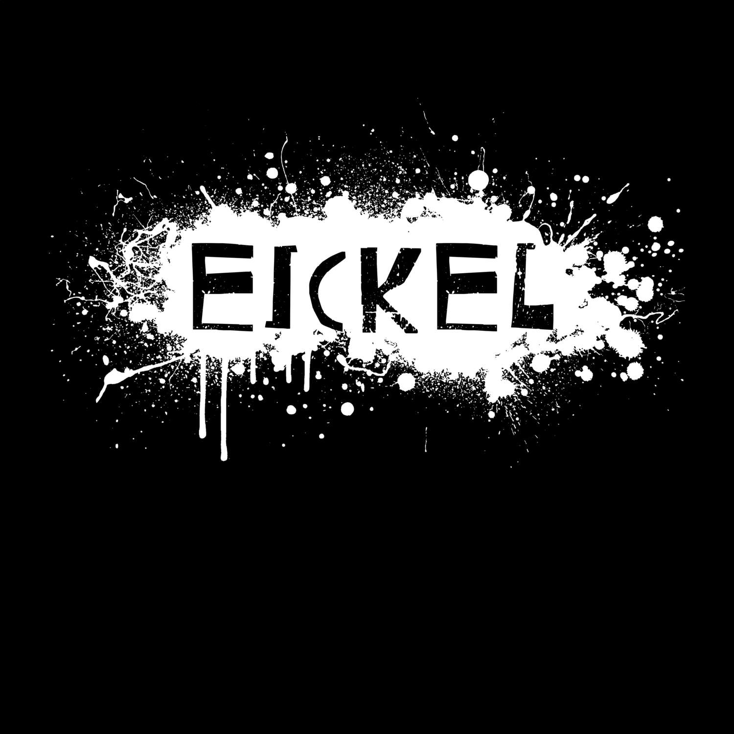 T-Shirt »Paint Splash Punk« für den Ort »Eickel«