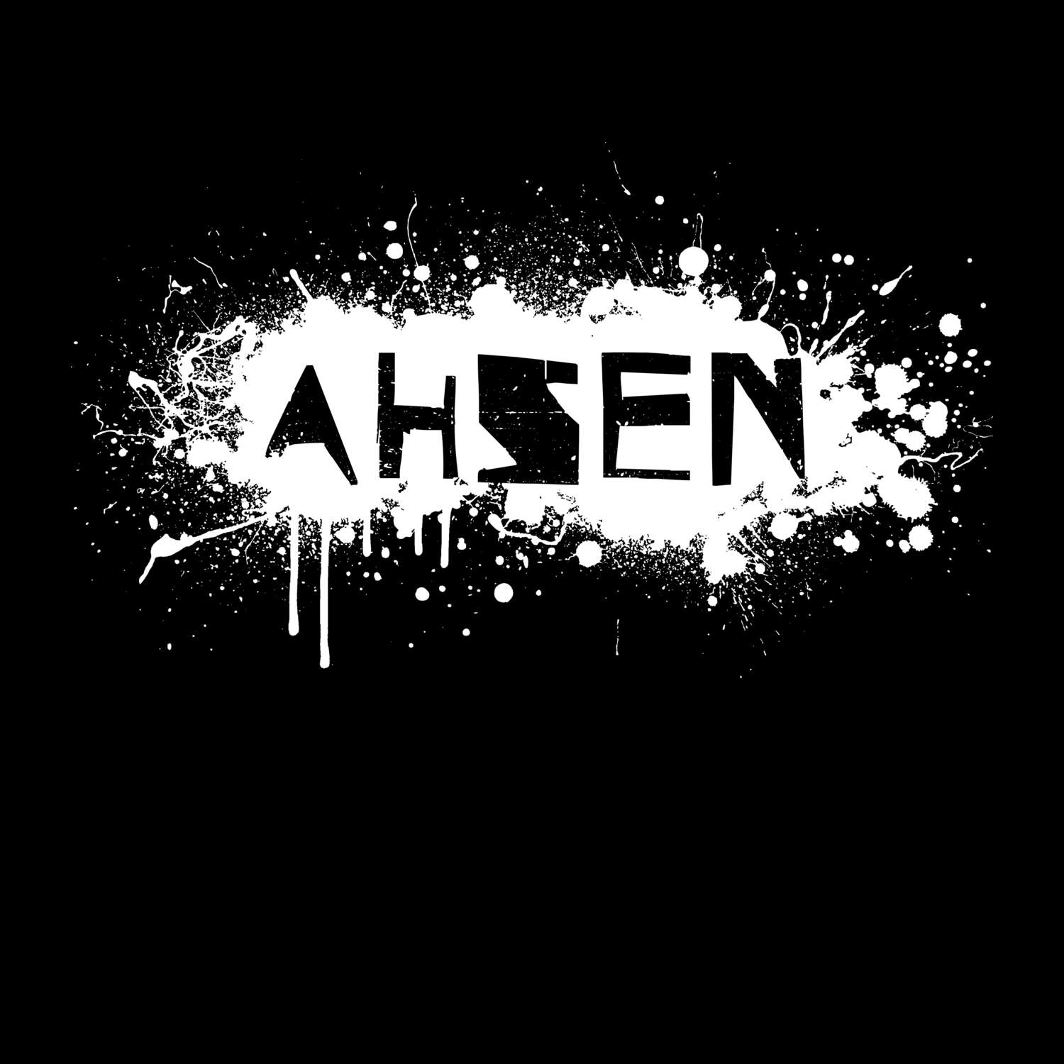 Ahsen T-Shirt »Paint Splash Punk«