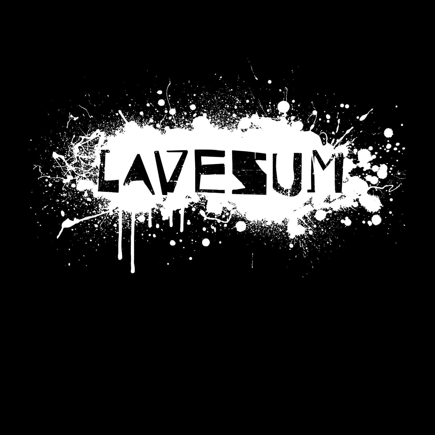 Lavesum T-Shirt »Paint Splash Punk«