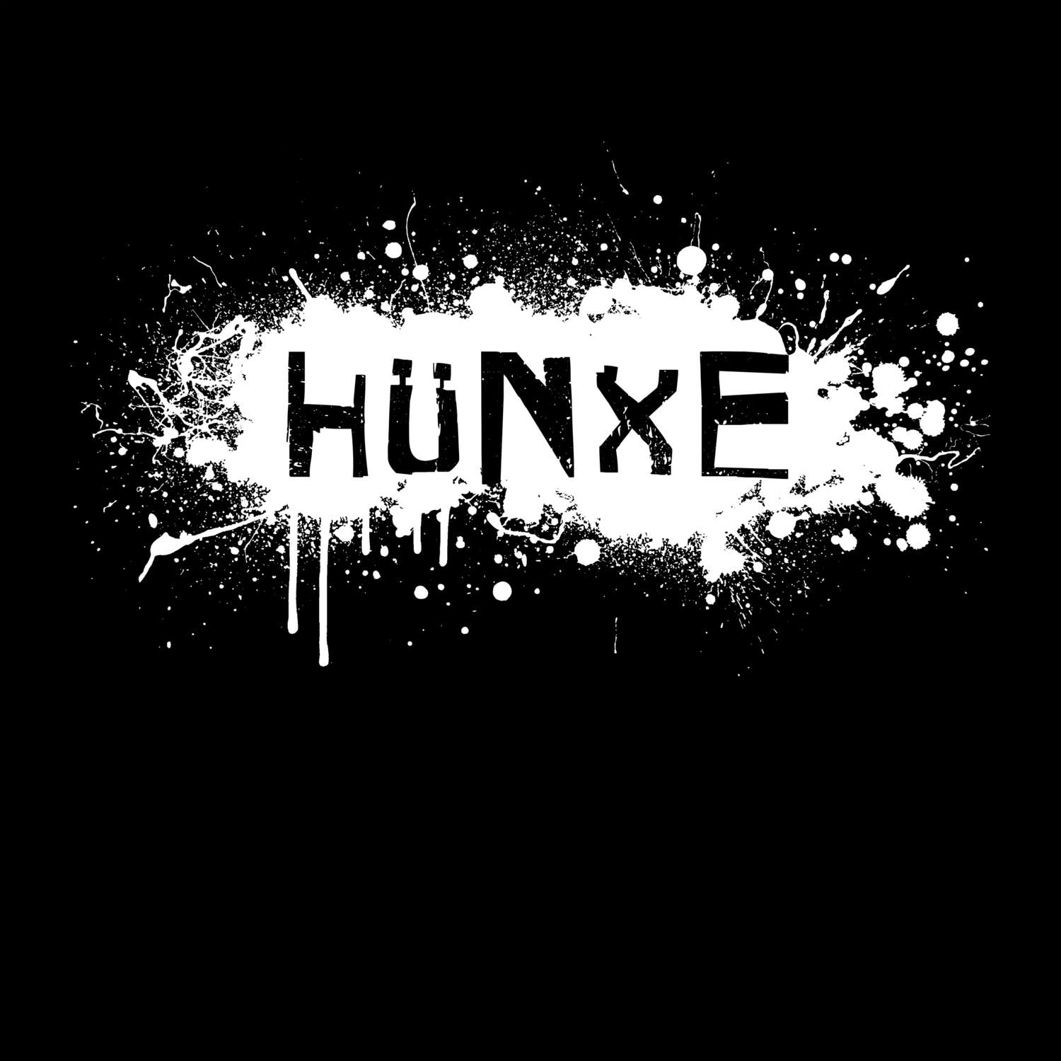 Hünxe T-Shirt »Paint Splash Punk«