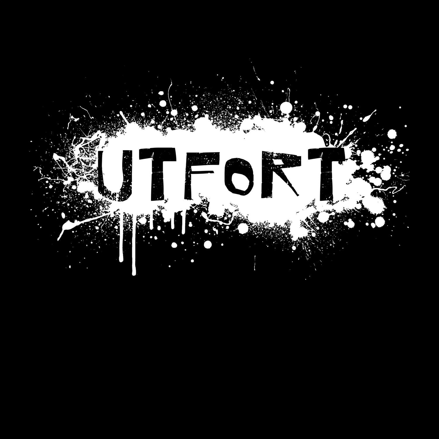 Utfort T-Shirt »Paint Splash Punk«