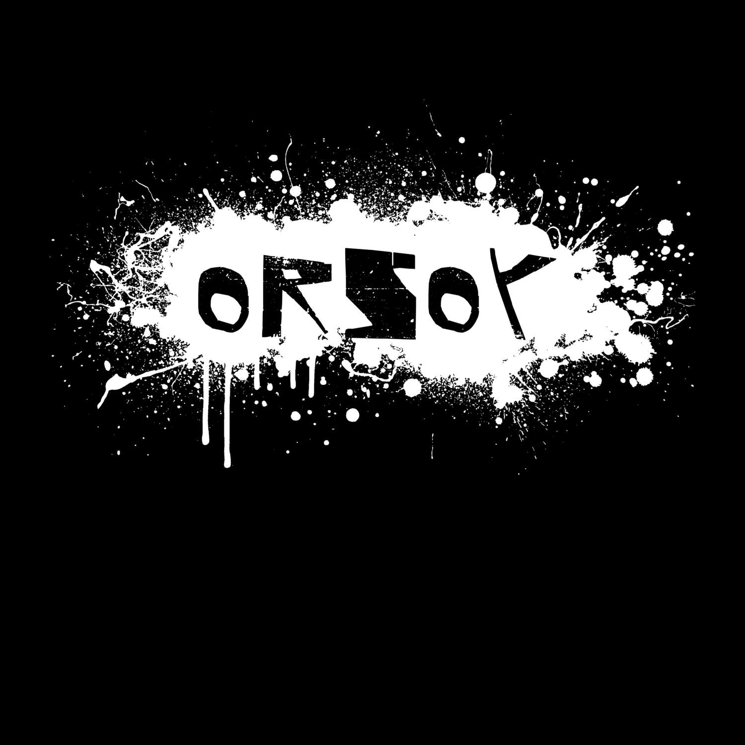 Orsoy T-Shirt »Paint Splash Punk«