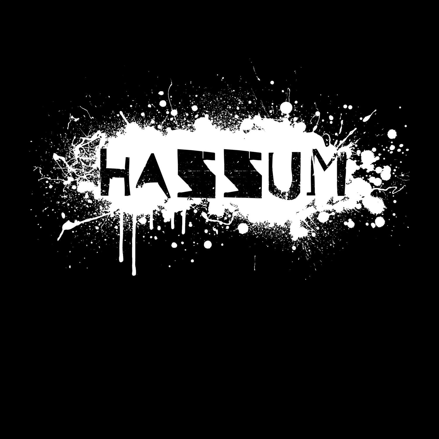 Hassum T-Shirt »Paint Splash Punk«