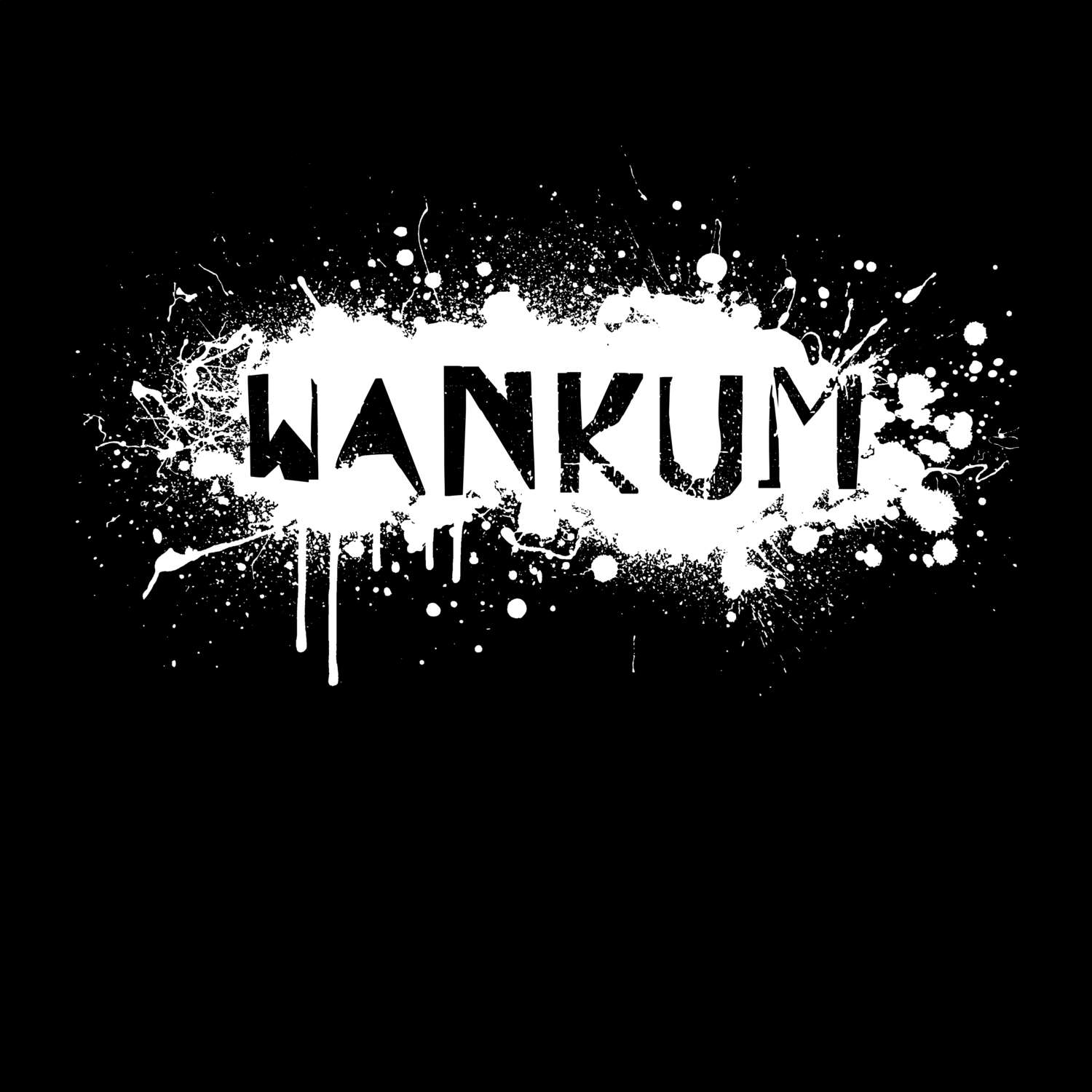 Wankum T-Shirt »Paint Splash Punk«