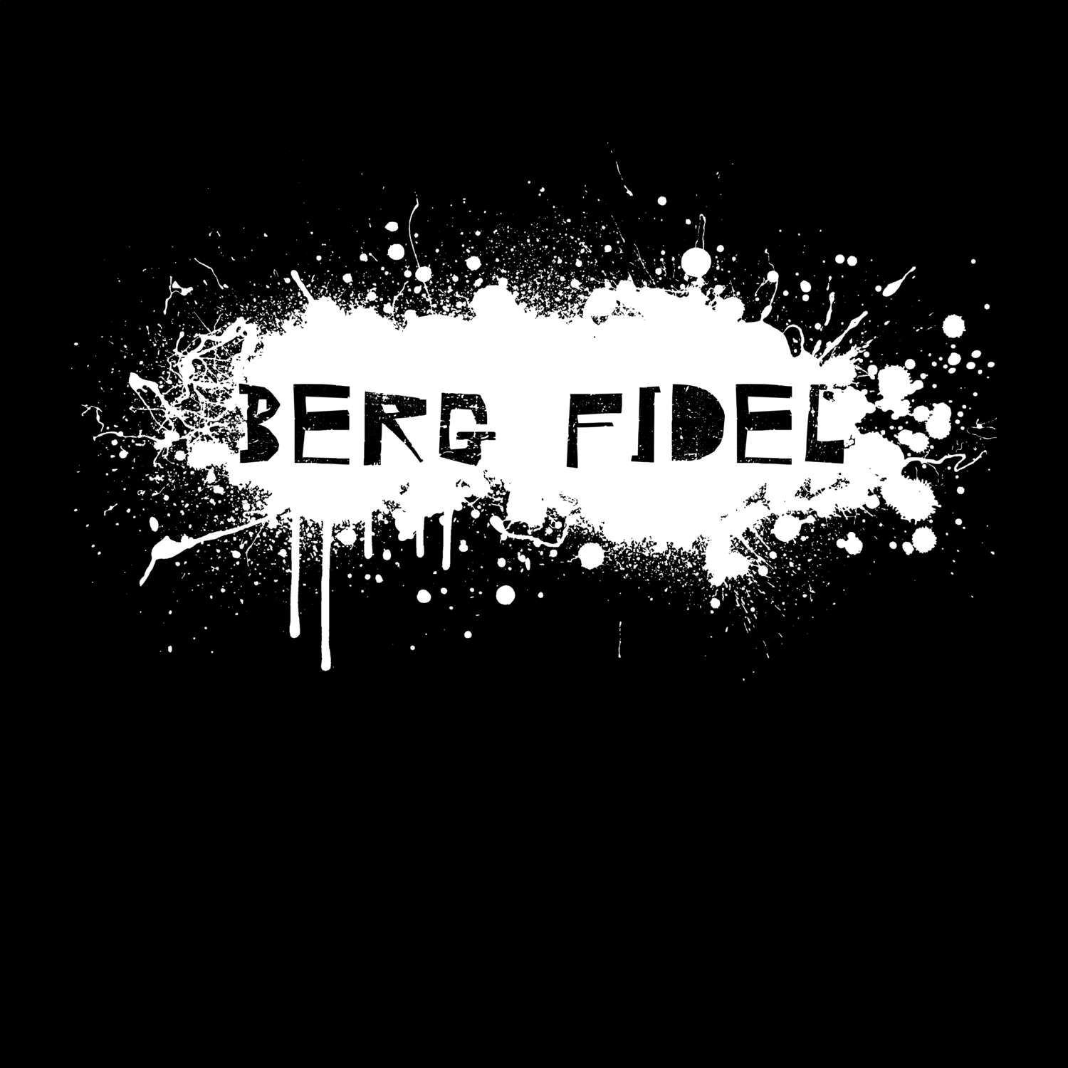 Berg Fidel T-Shirt »Paint Splash Punk«