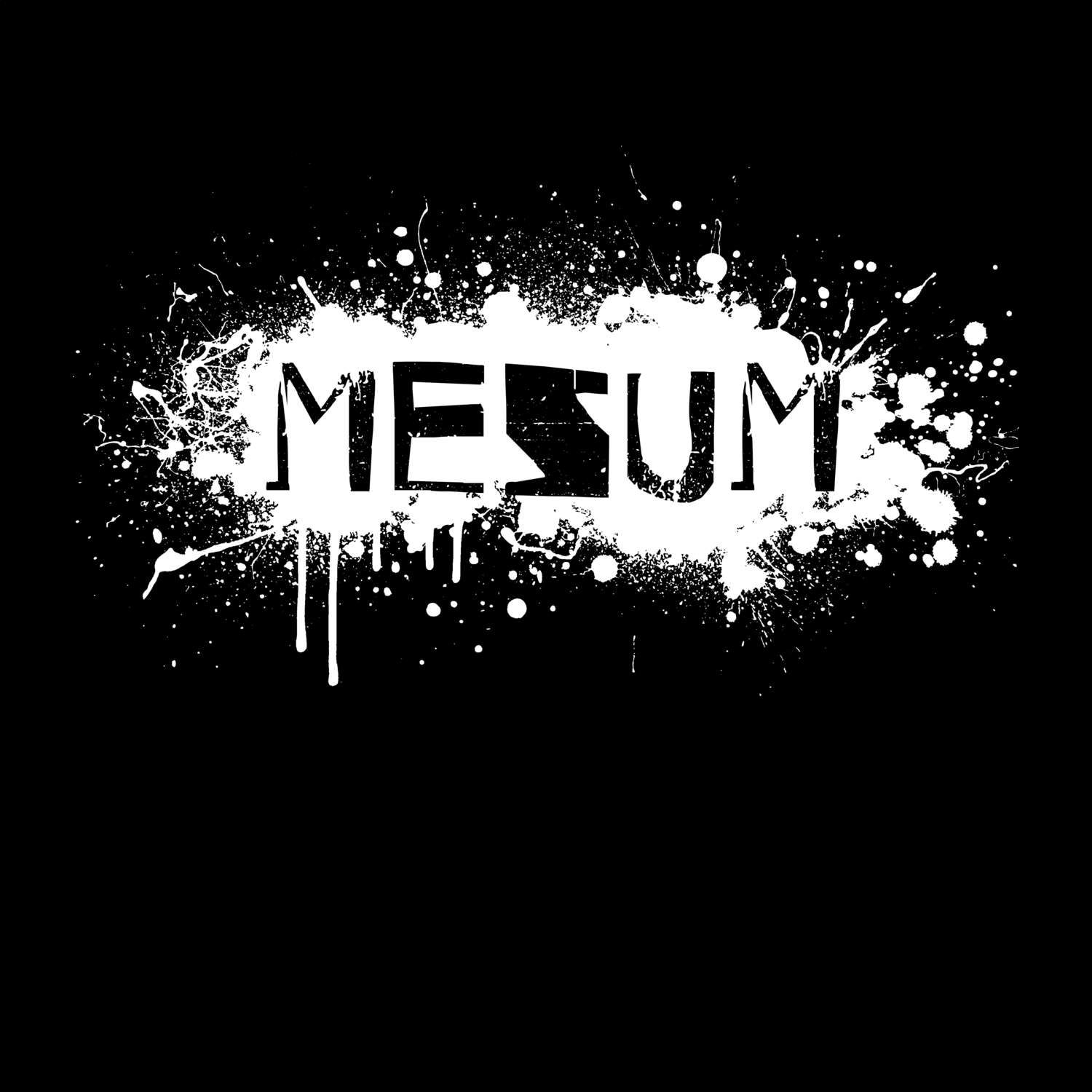 Mesum T-Shirt »Paint Splash Punk«