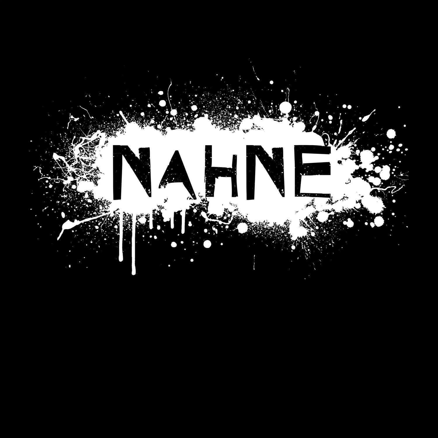 Nahne T-Shirt »Paint Splash Punk«