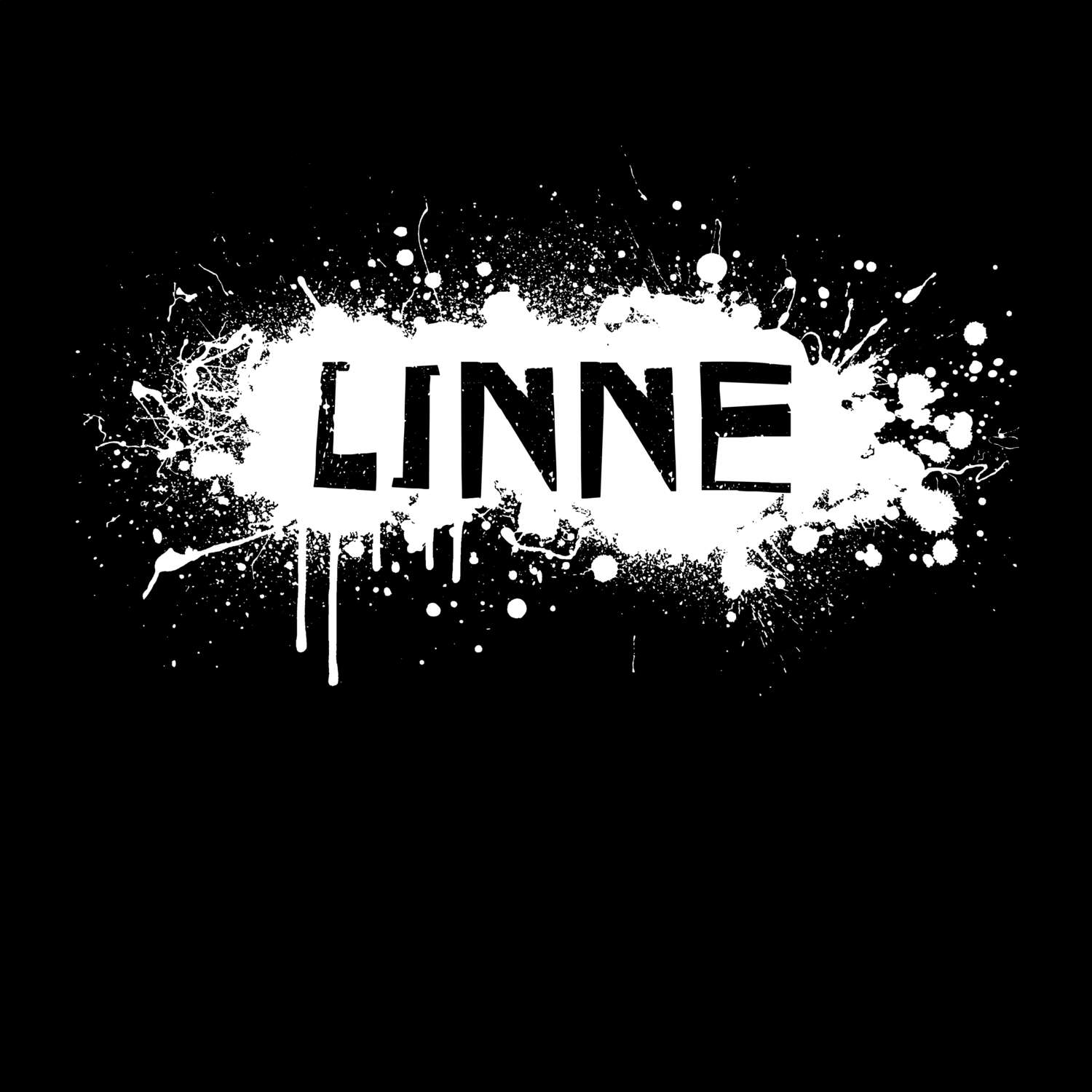 Linne T-Shirt »Paint Splash Punk«