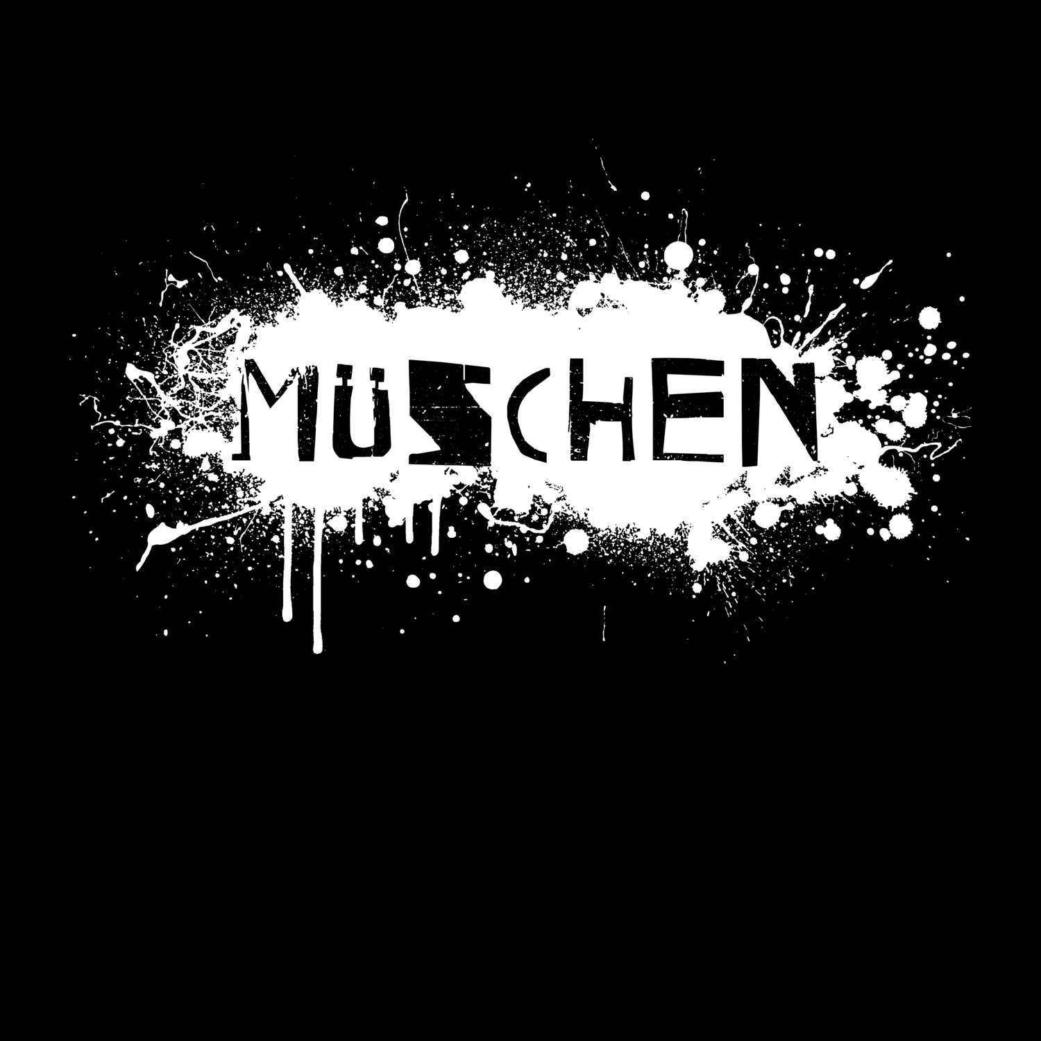 Müschen T-Shirt »Paint Splash Punk«