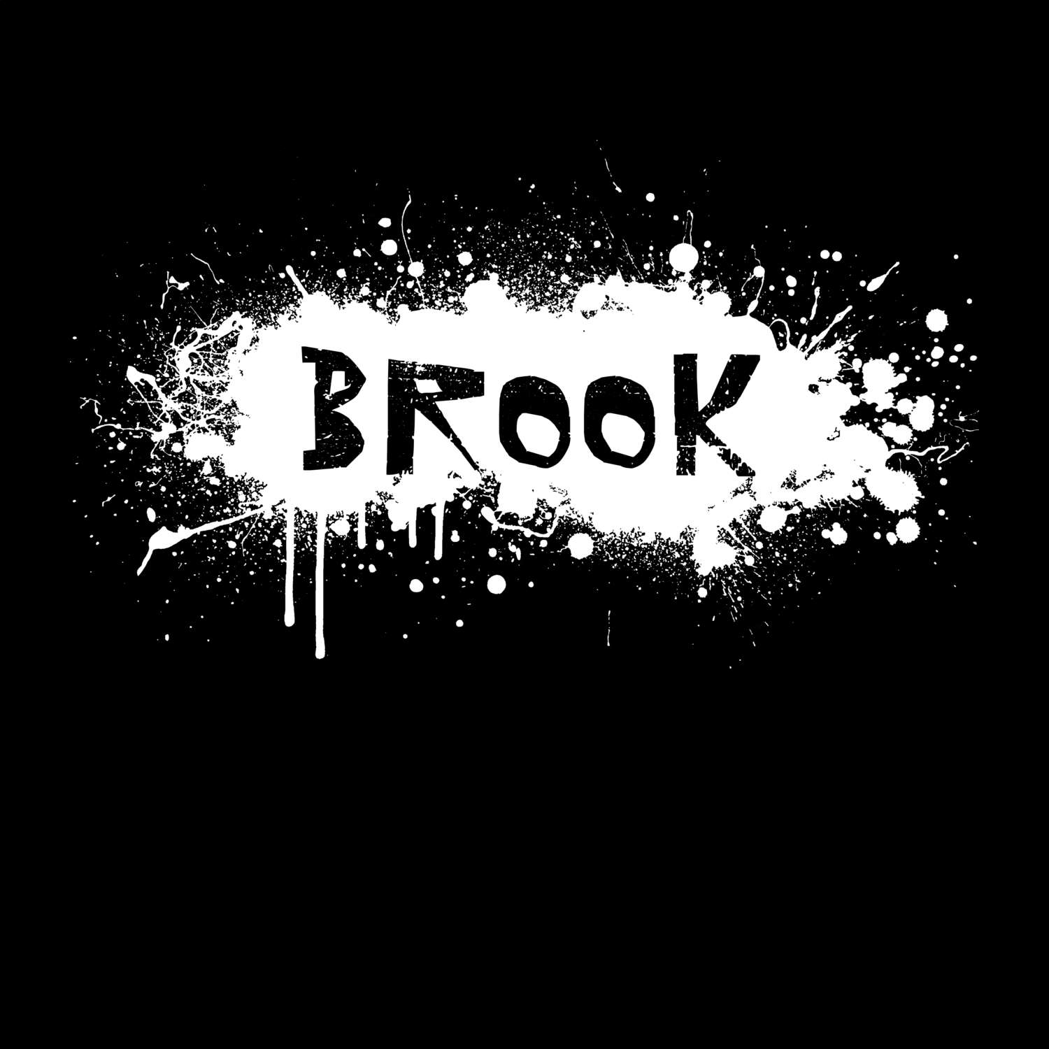 Brook T-Shirt »Paint Splash Punk«