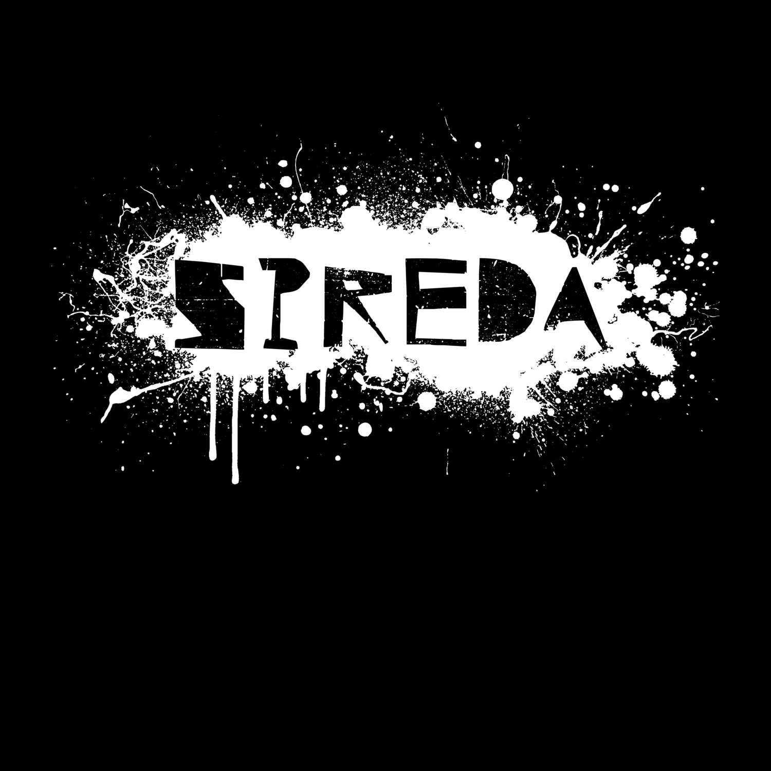 Spreda T-Shirt »Paint Splash Punk«