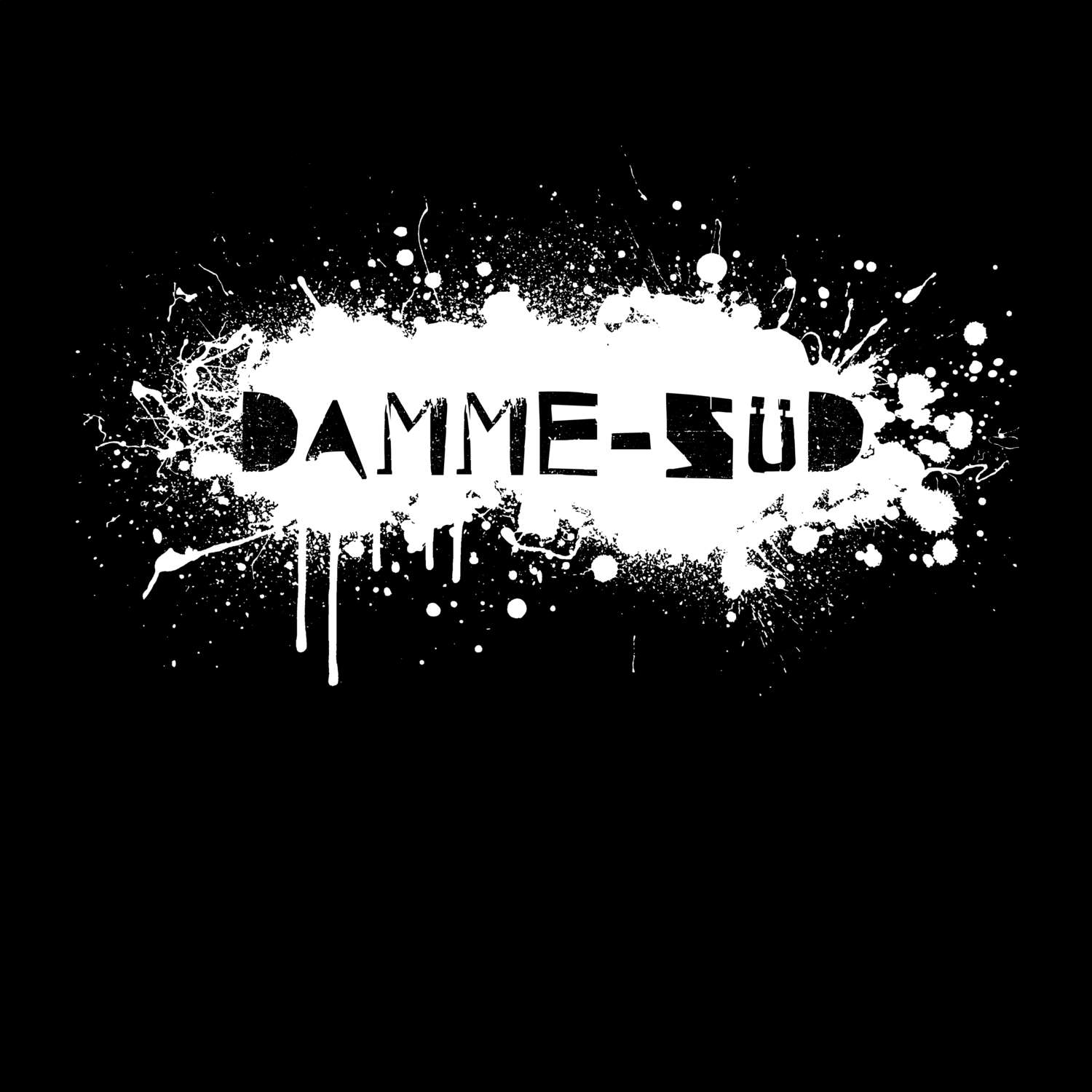 Damme-Süd T-Shirt »Paint Splash Punk«