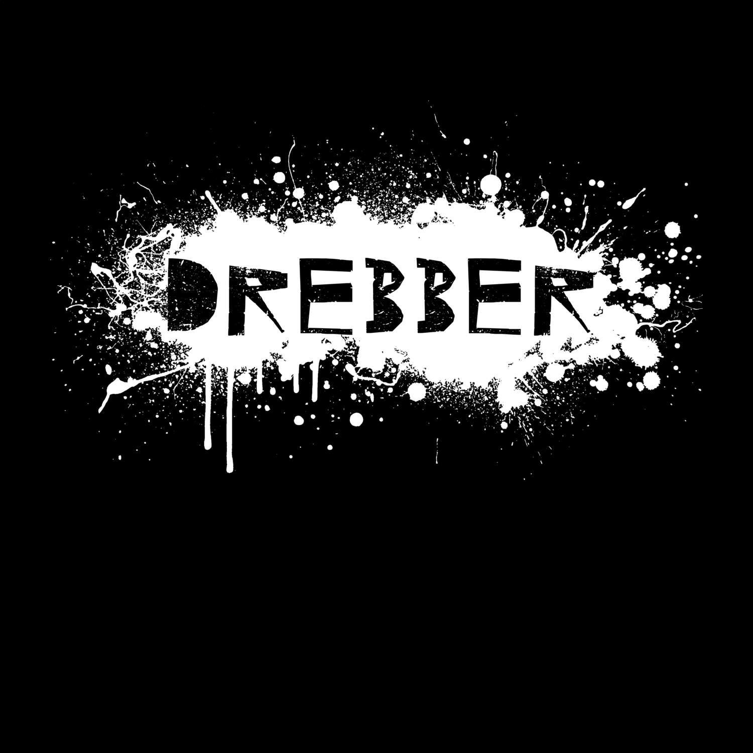 Drebber T-Shirt »Paint Splash Punk«