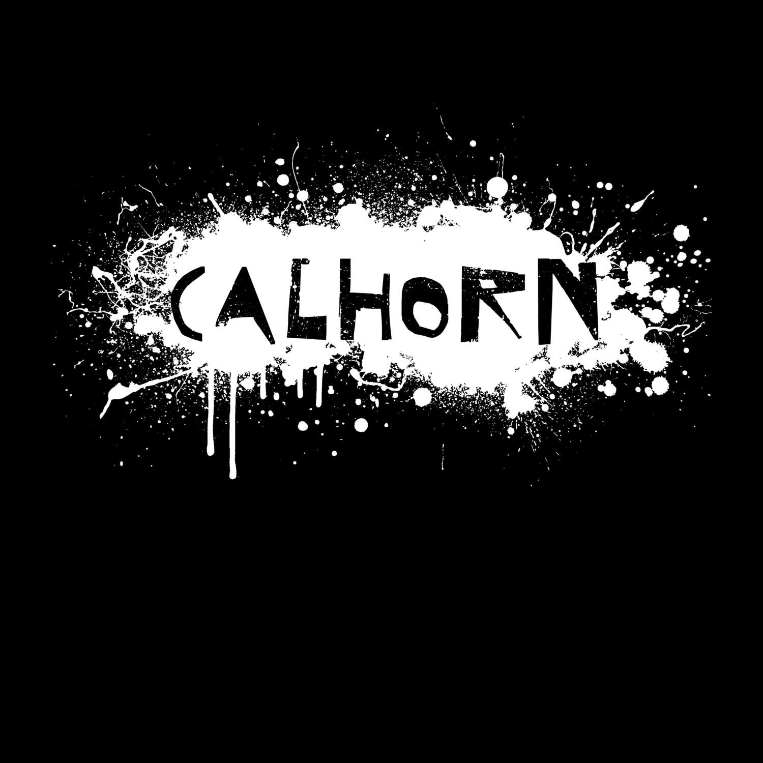 T-Shirt »Paint Splash Punk« für den Ort »Calhorn«