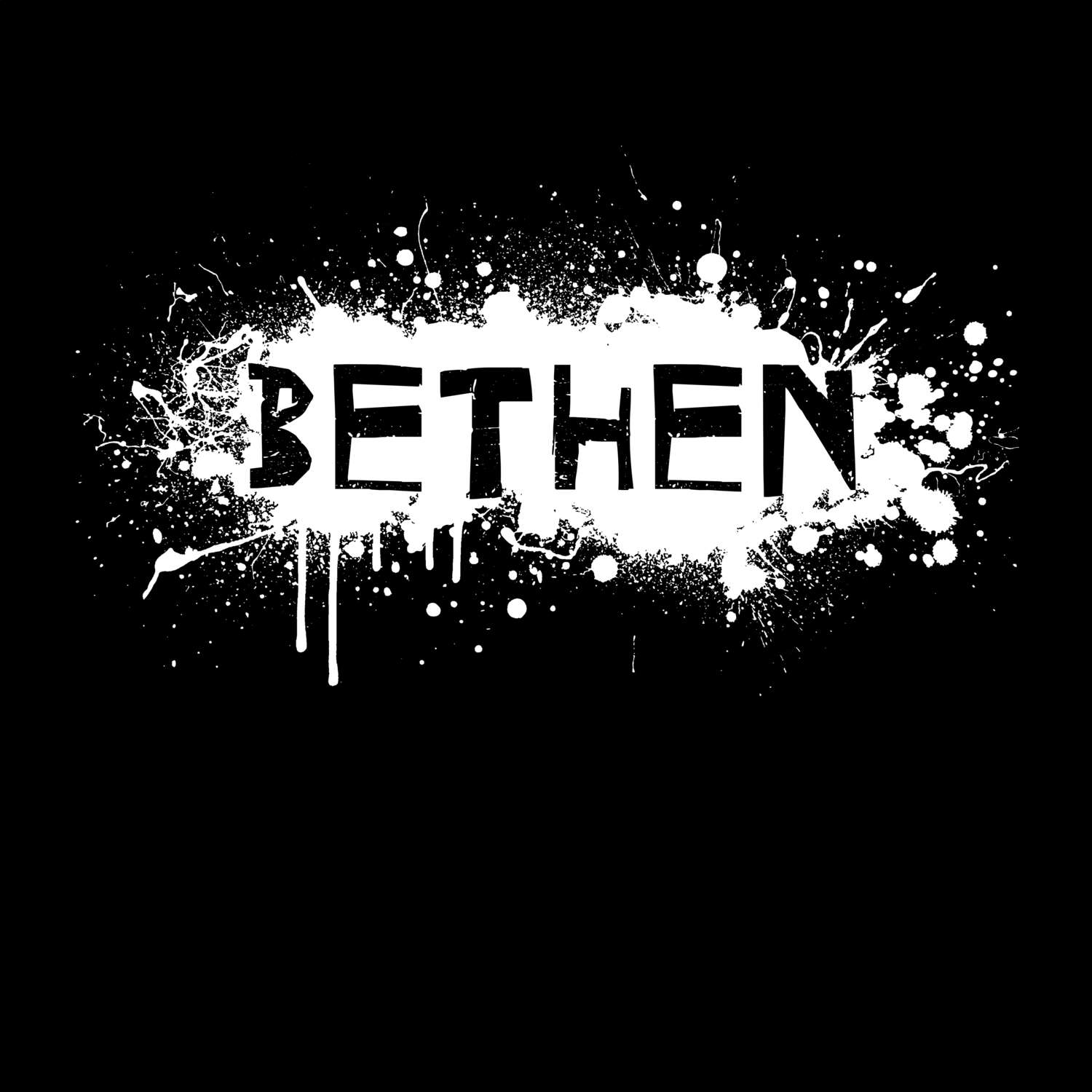 Bethen T-Shirt »Paint Splash Punk«