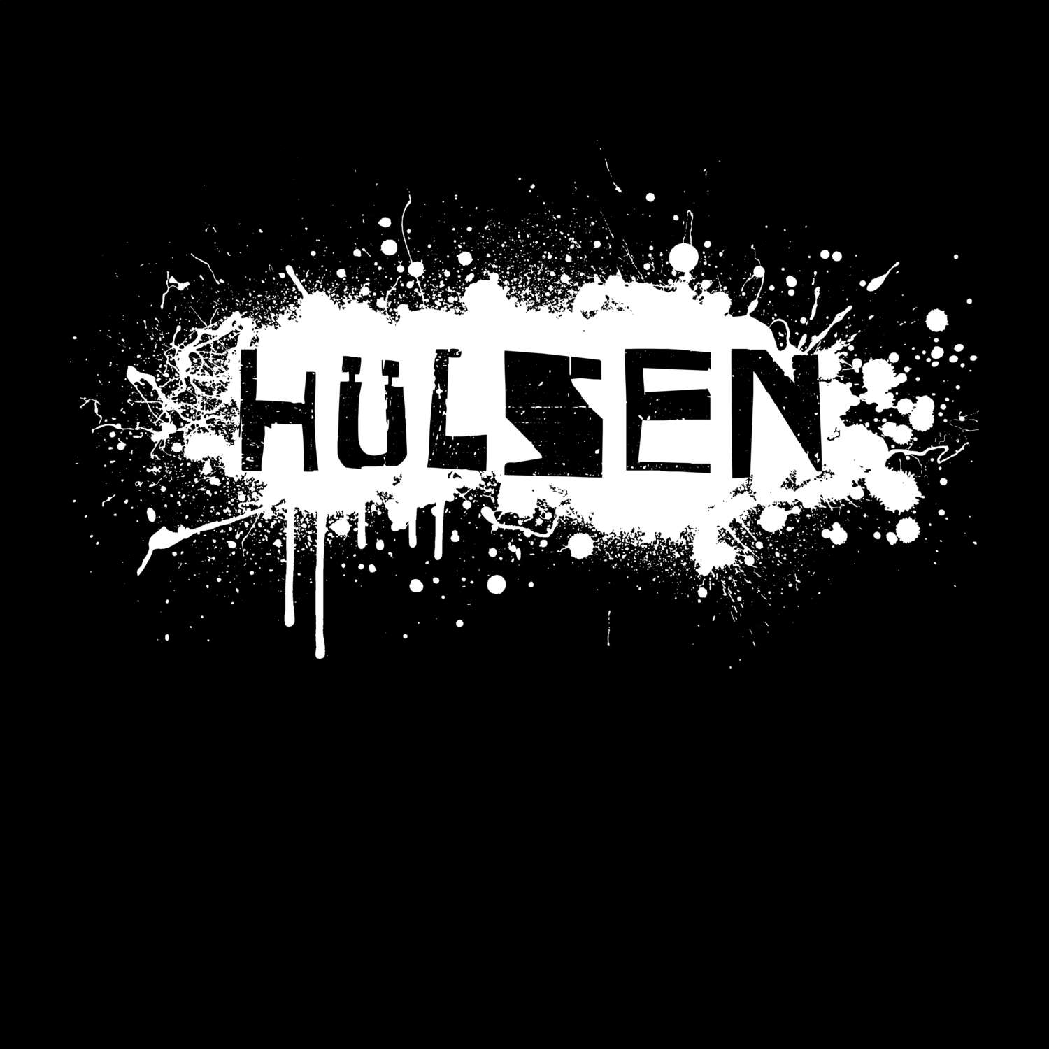 Hülsen T-Shirt »Paint Splash Punk«