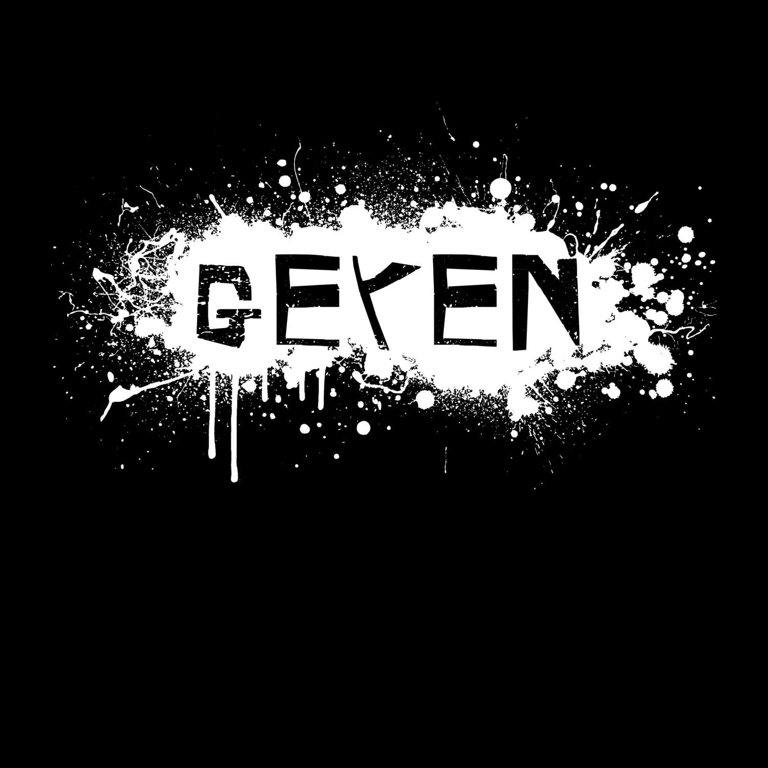 Geyen T-Shirt »Paint Splash Punk«