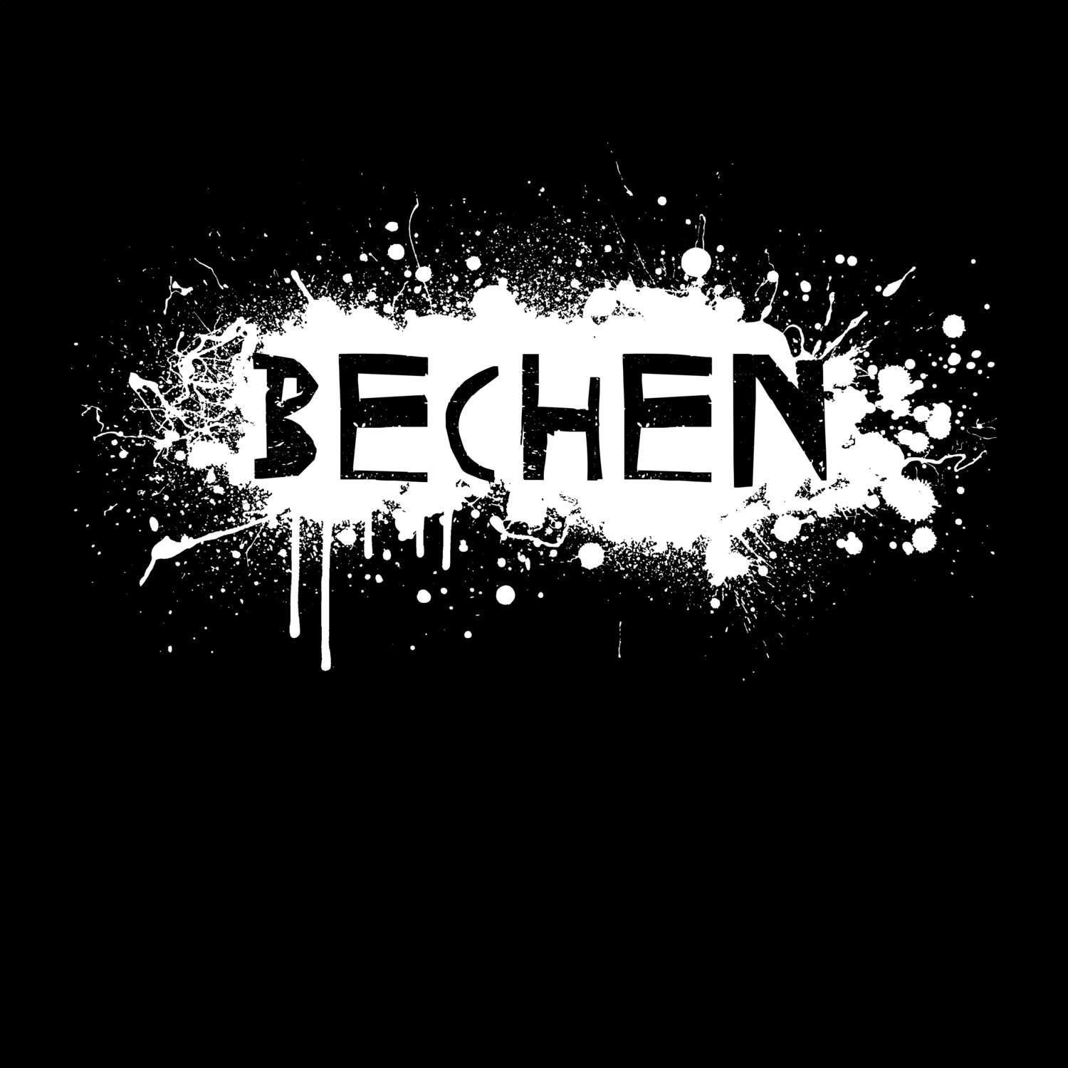 Bechen T-Shirt »Paint Splash Punk«