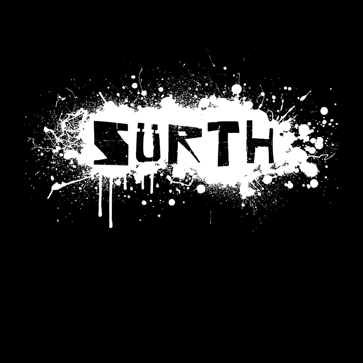 Sürth T-Shirt »Paint Splash Punk«