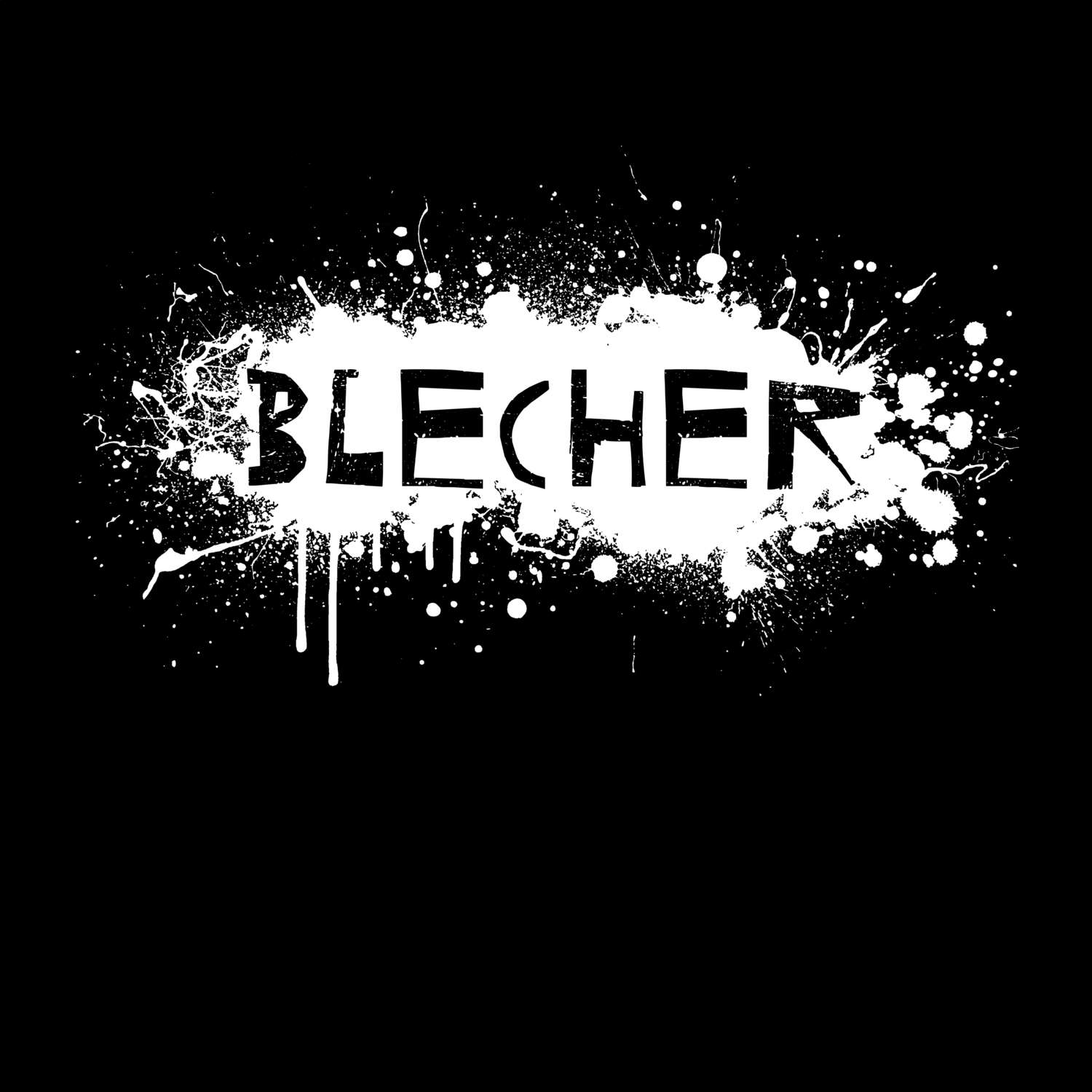 Blecher T-Shirt »Paint Splash Punk«