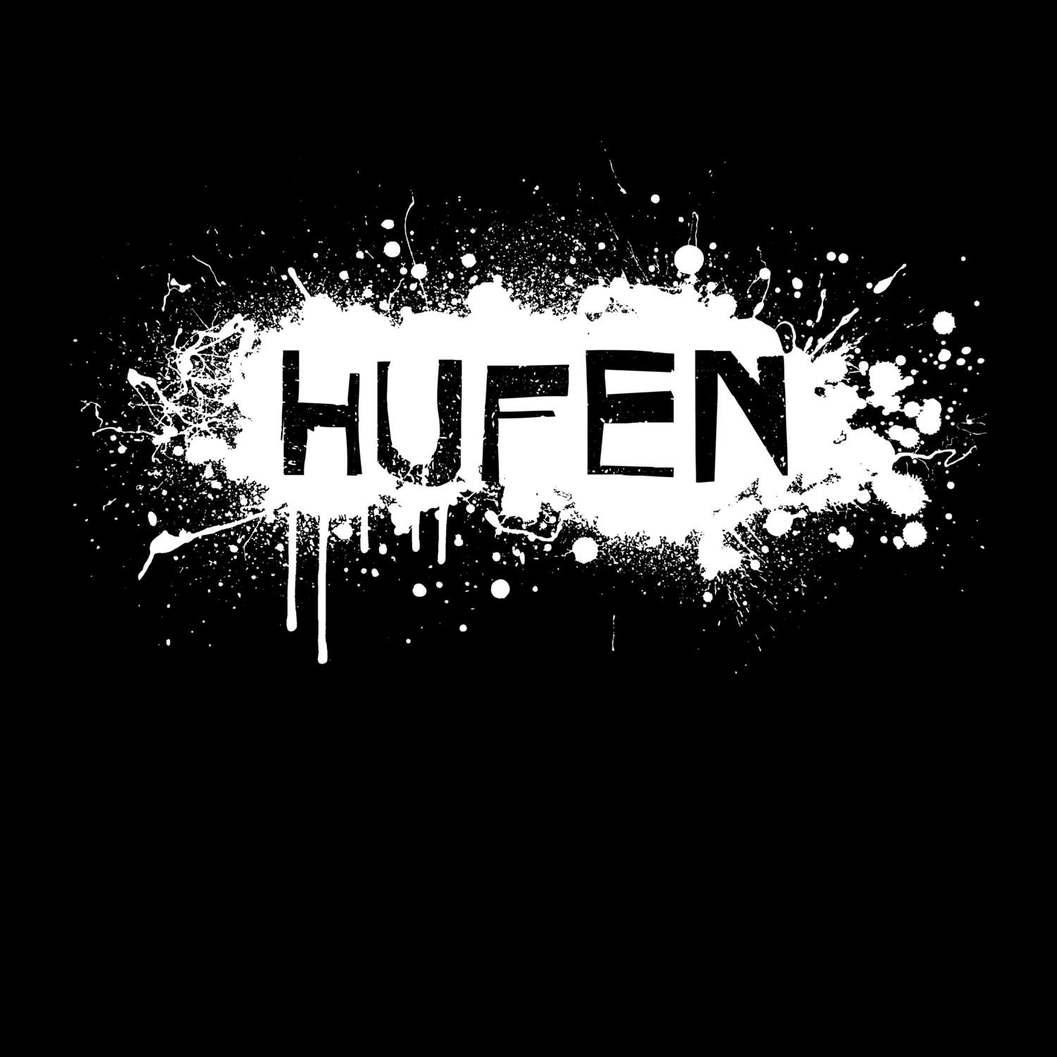 Hufen T-Shirt »Paint Splash Punk«