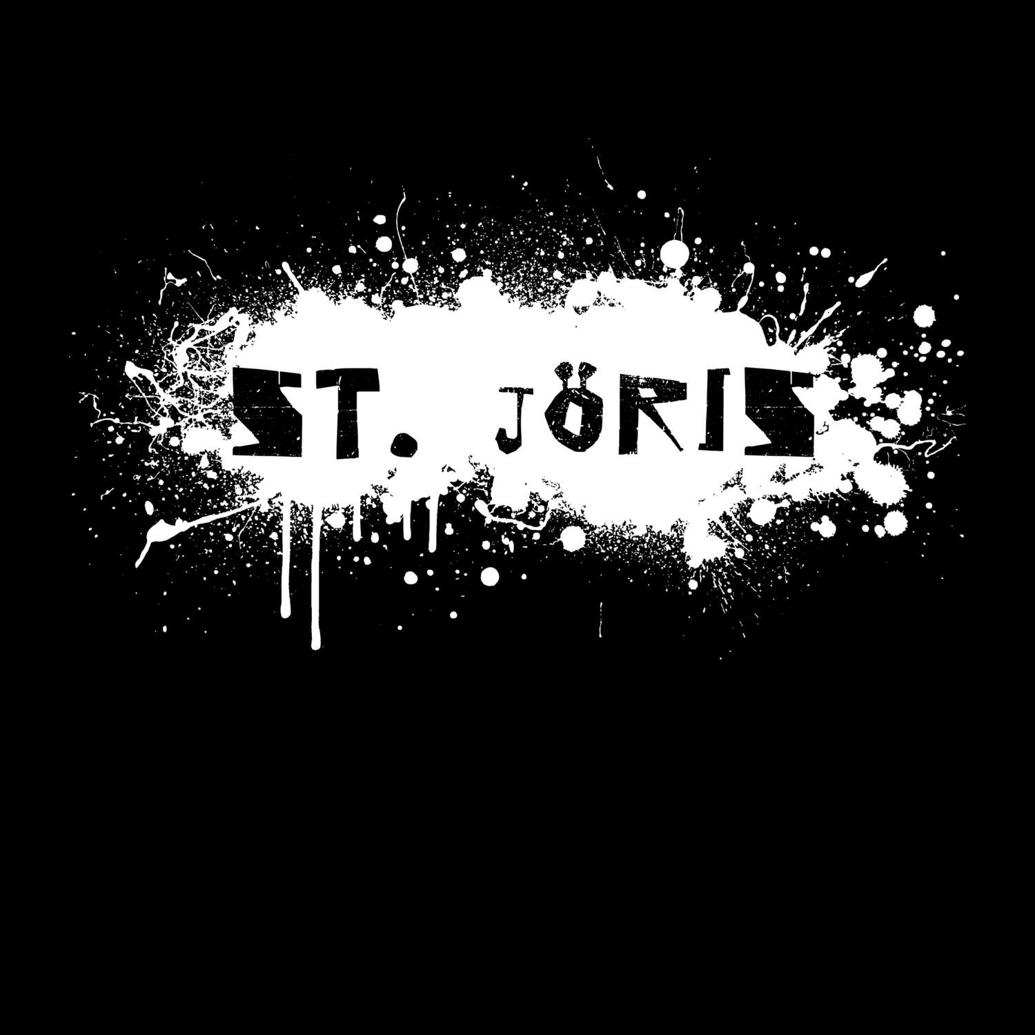 St. Jöris T-Shirt »Paint Splash Punk«