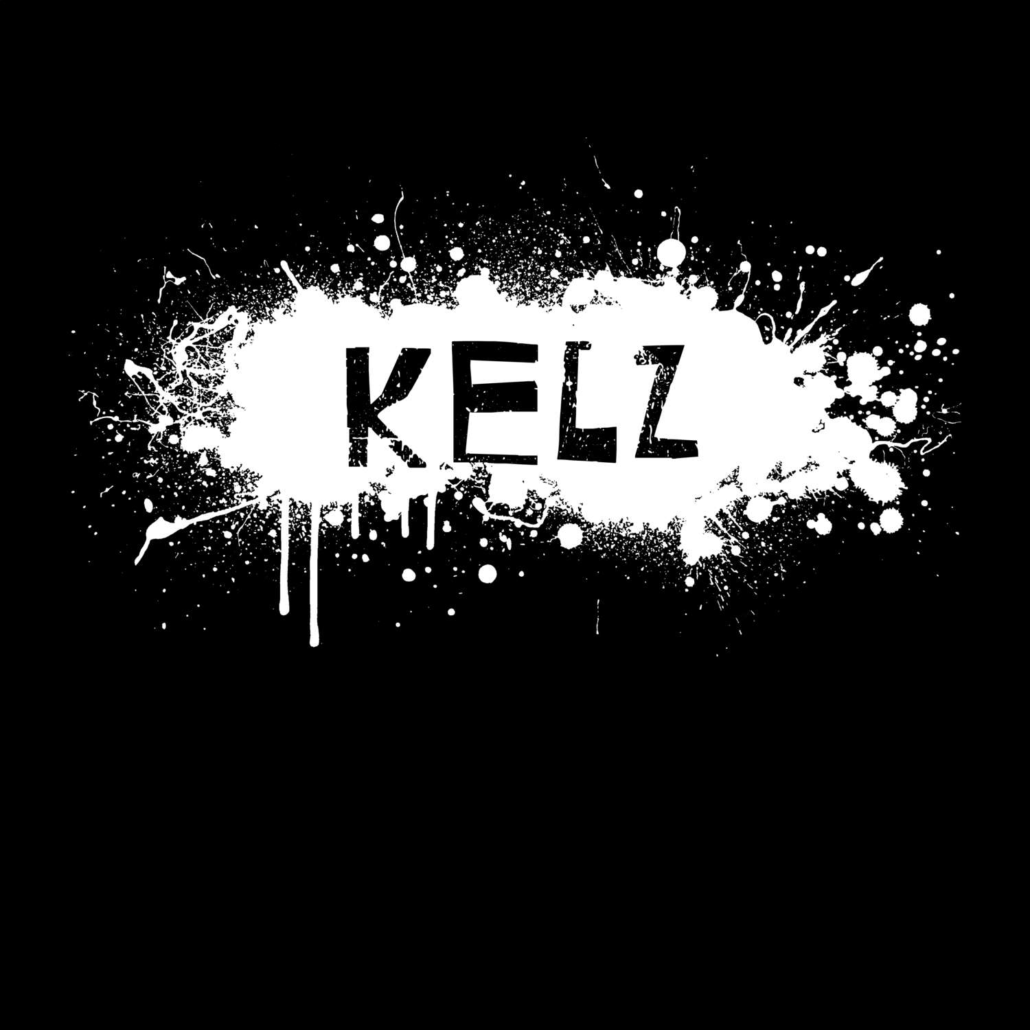 T-Shirt »Paint Splash Punk« für den Ort »Kelz«