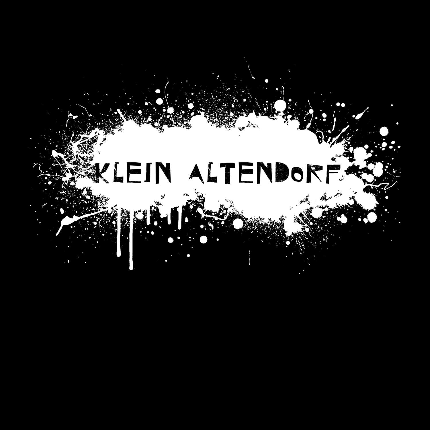 T-Shirt »Paint Splash Punk« für den Ort »Klein Altendorf«