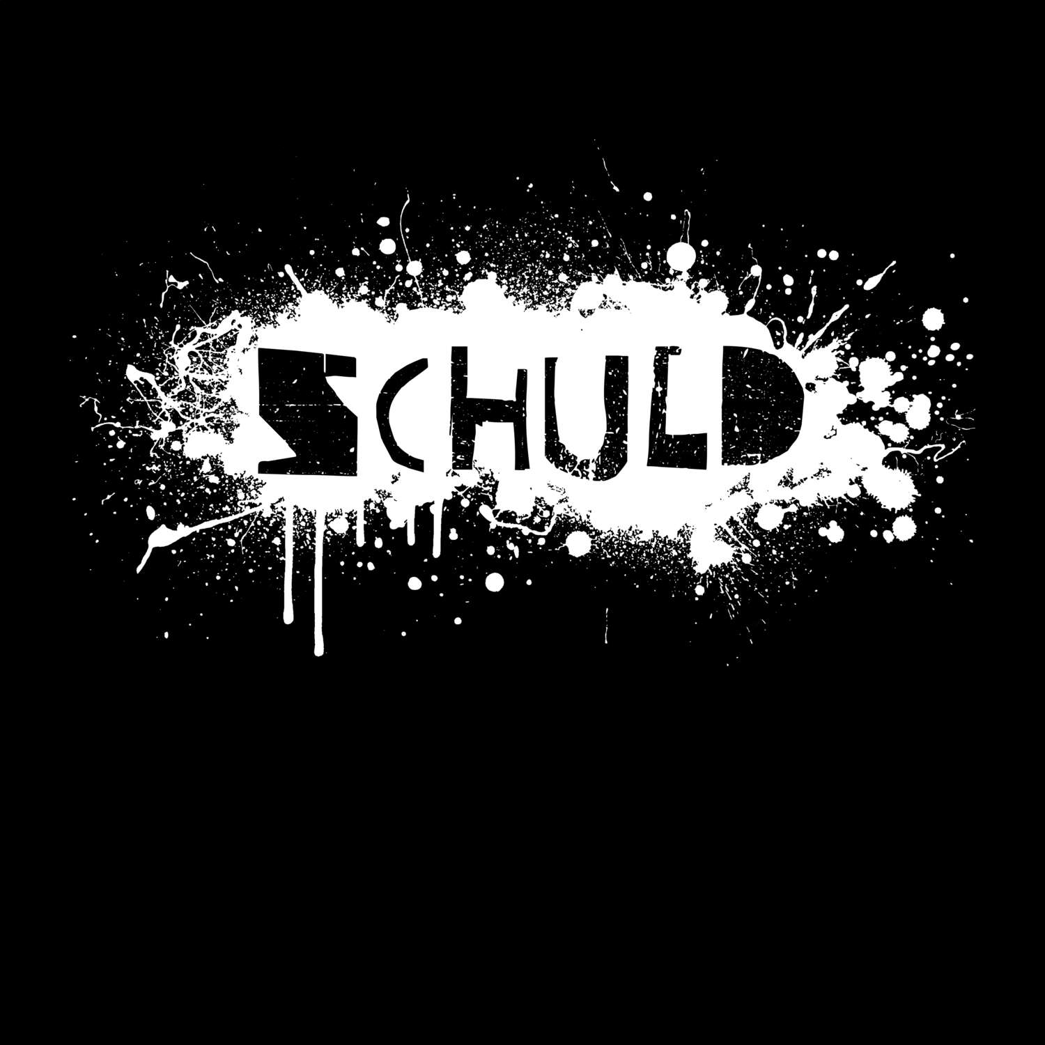 Schuld T-Shirt »Paint Splash Punk«