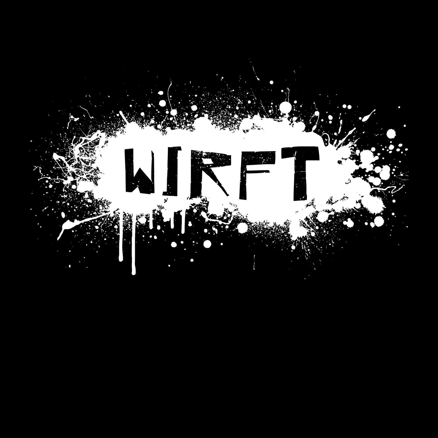 Wirft T-Shirt »Paint Splash Punk«