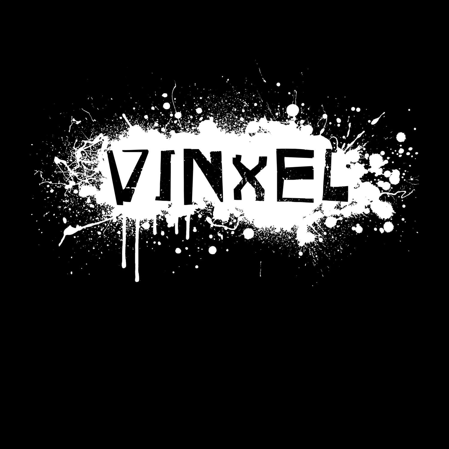 T-Shirt »Paint Splash Punk« für den Ort »Vinxel«