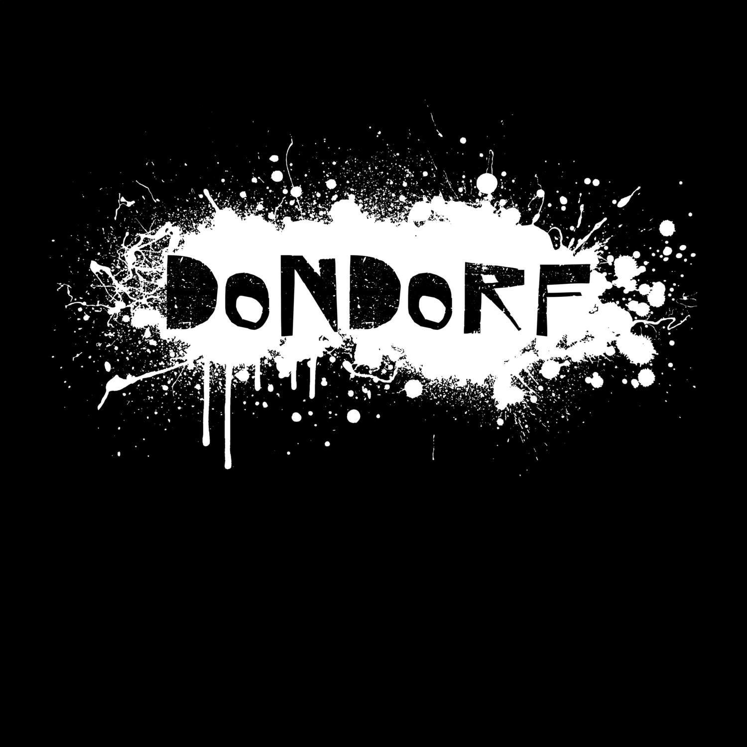 Dondorf T-Shirt »Paint Splash Punk«