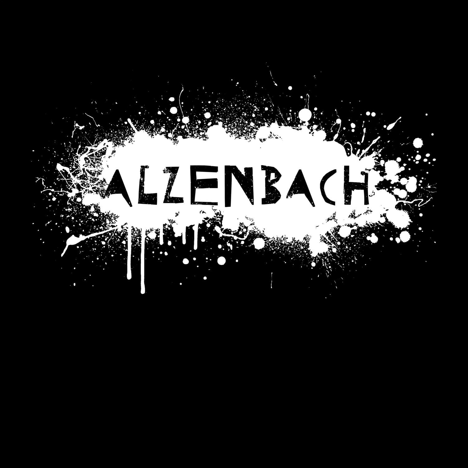 Alzenbach T-Shirt »Paint Splash Punk«