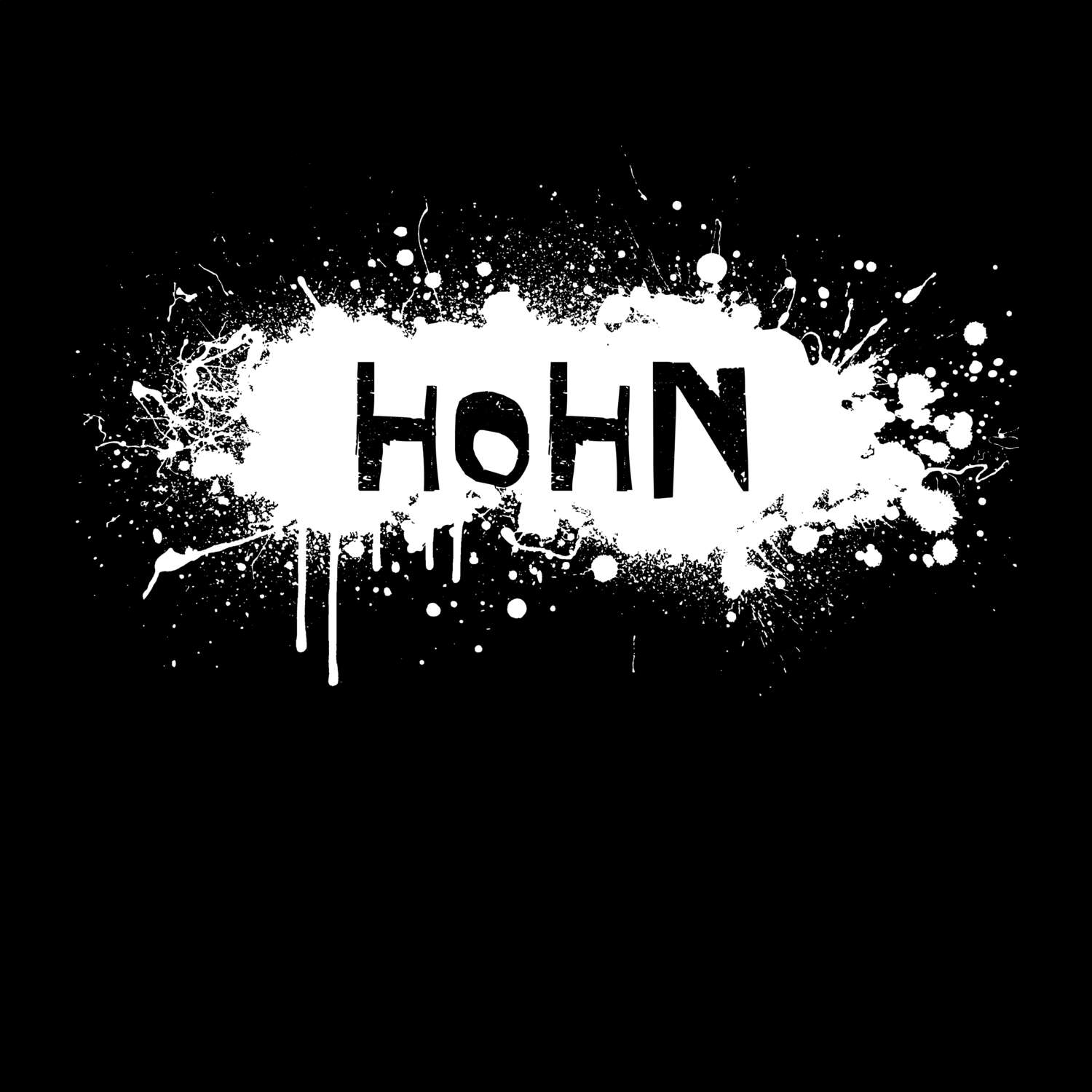 Hohn T-Shirt »Paint Splash Punk«