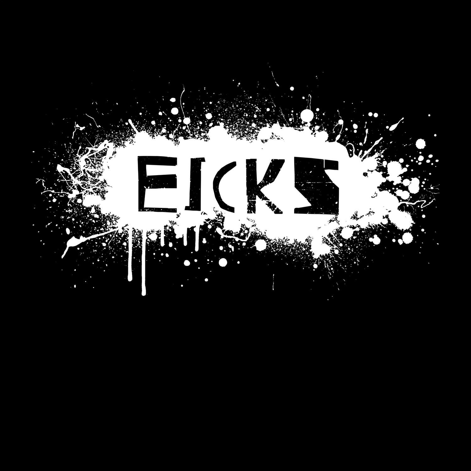 Eicks T-Shirt »Paint Splash Punk«