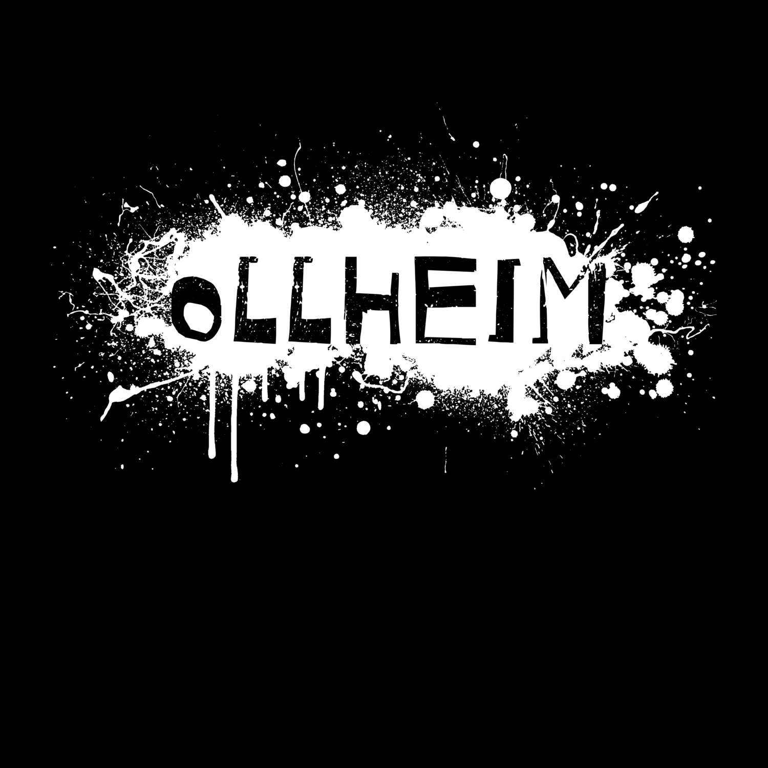 Ollheim T-Shirt »Paint Splash Punk«