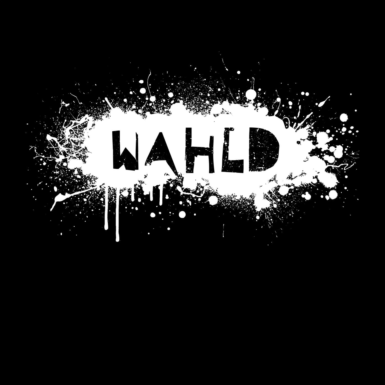 Wahld T-Shirt »Paint Splash Punk«