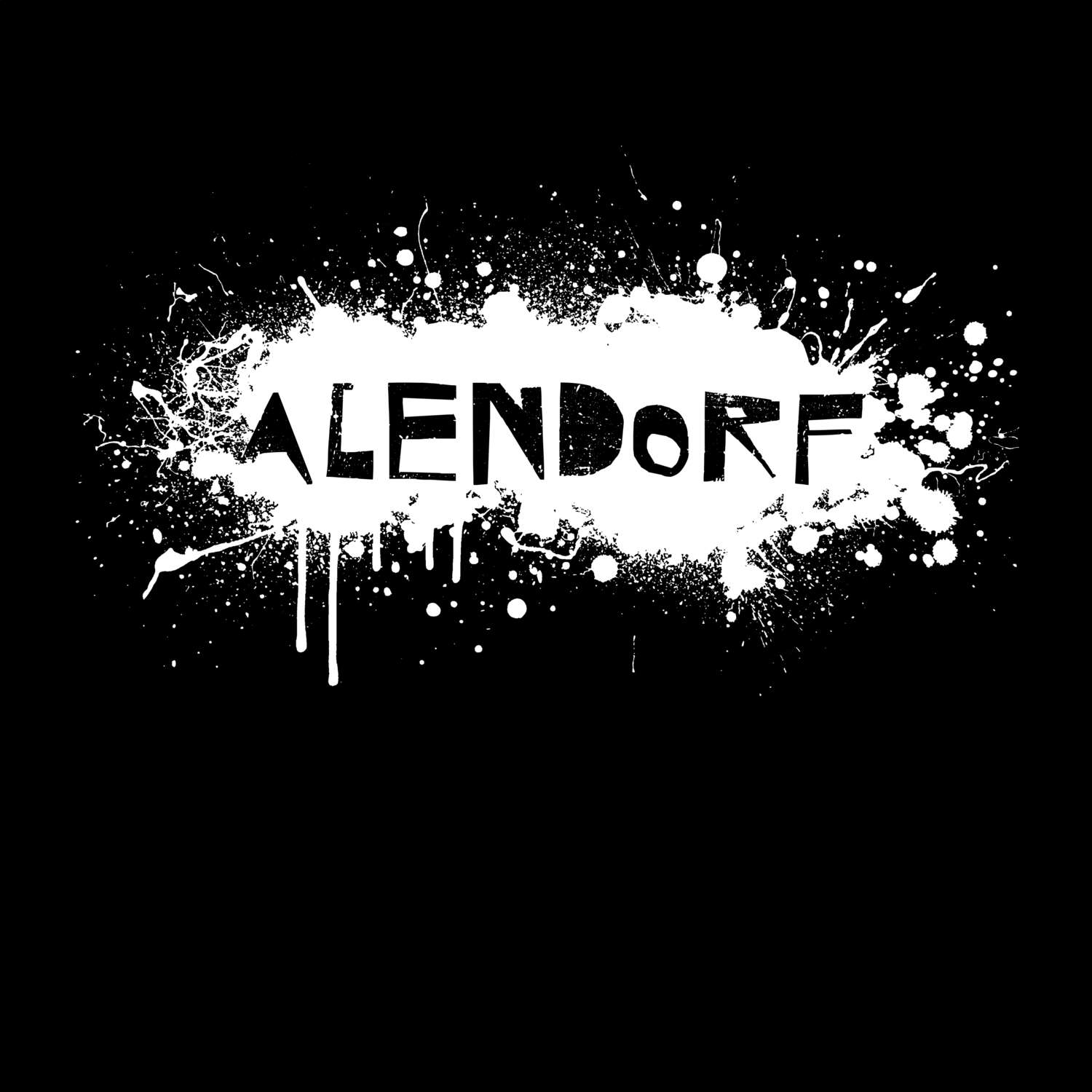 Alendorf T-Shirt »Paint Splash Punk«