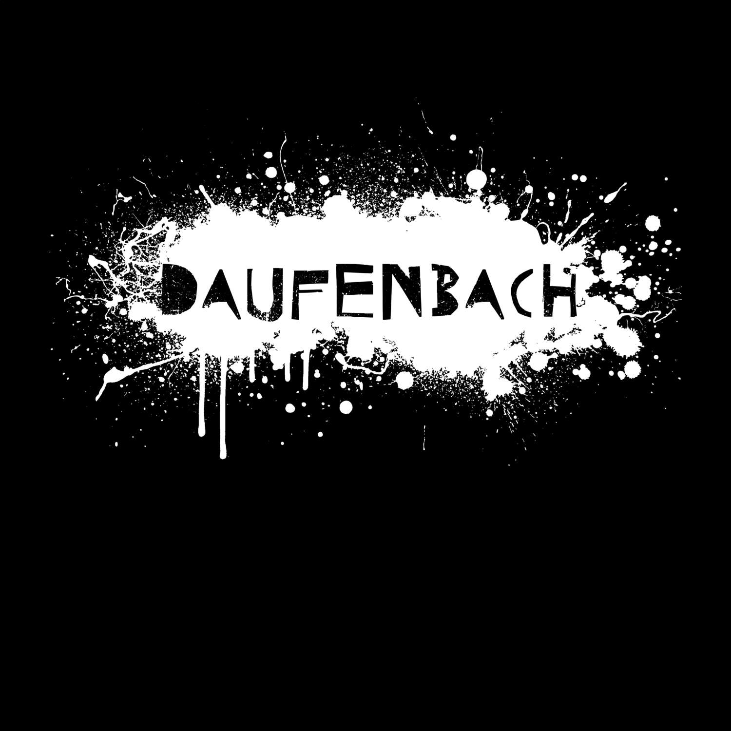 Daufenbach T-Shirt »Paint Splash Punk«