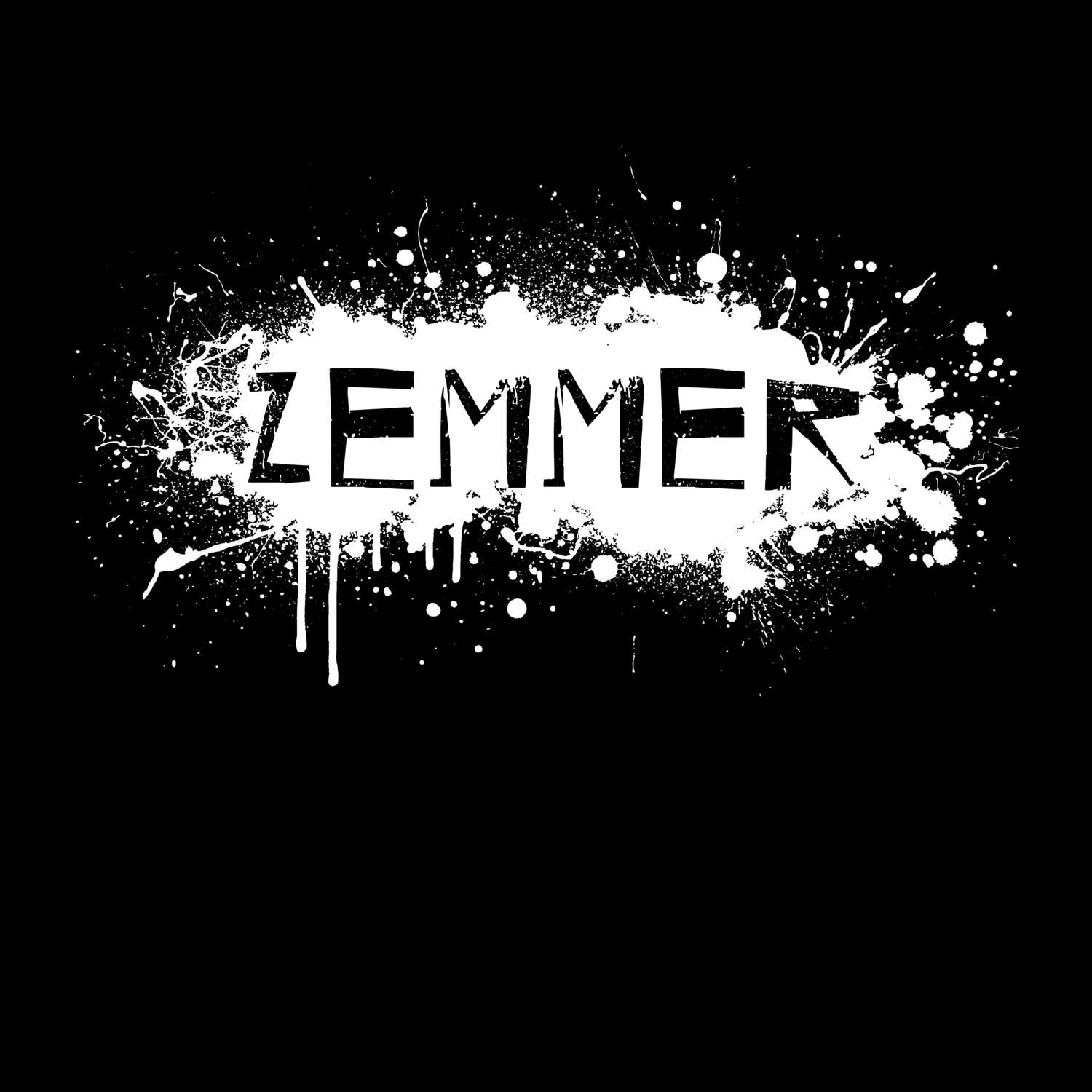 Zemmer T-Shirt »Paint Splash Punk«