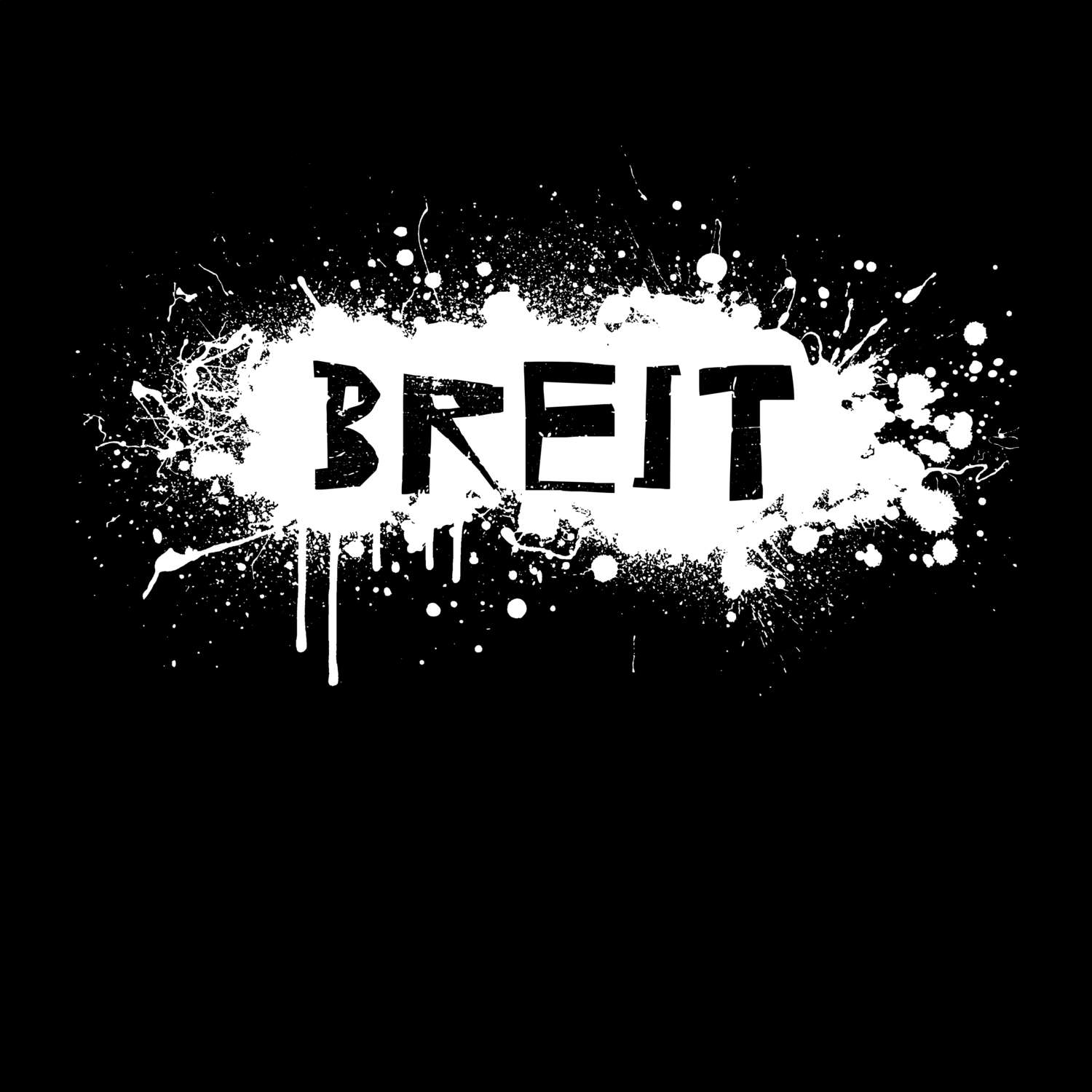 Breit T-Shirt »Paint Splash Punk«