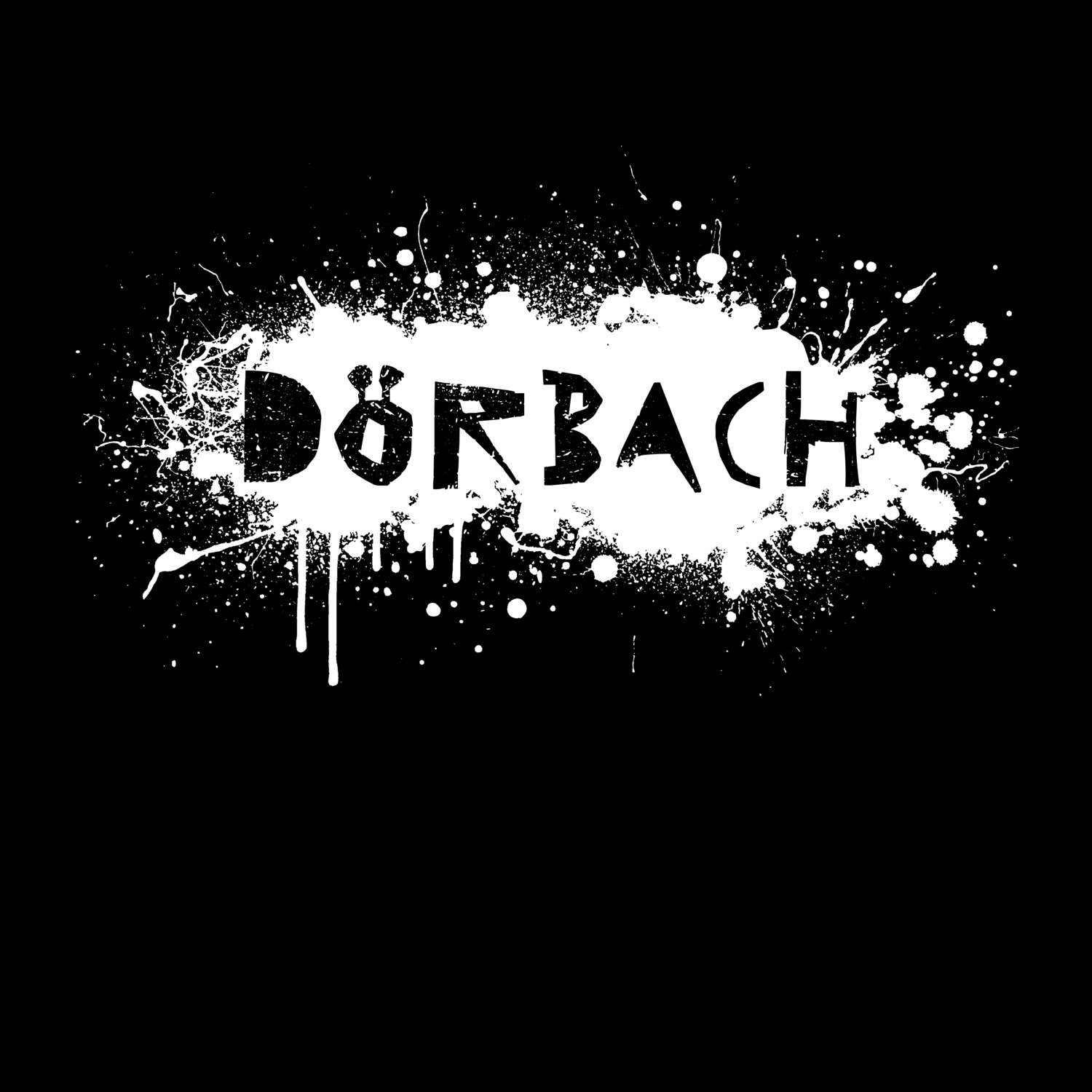 Dörbach T-Shirt »Paint Splash Punk«