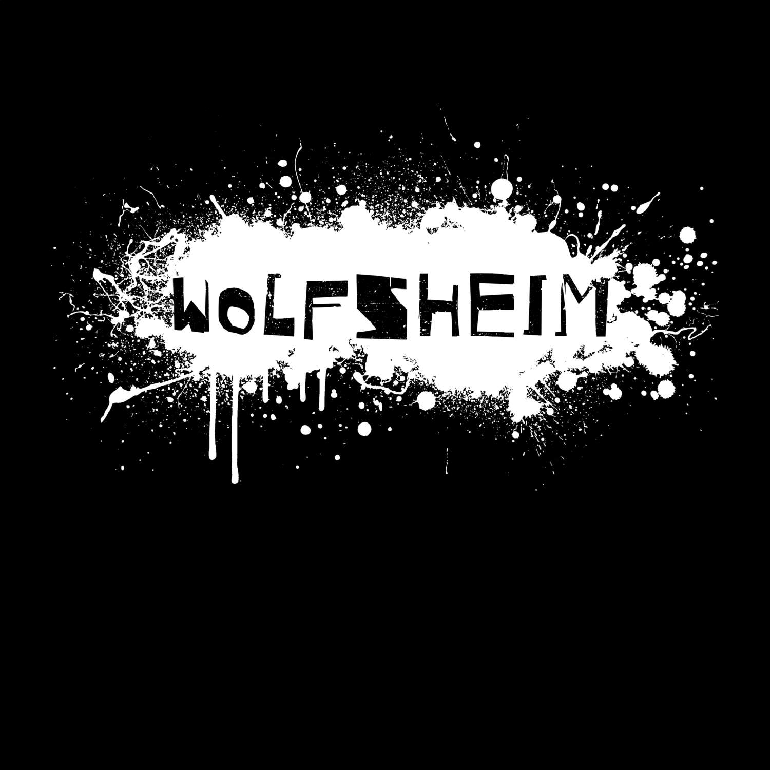 Wolfsheim T-Shirt »Paint Splash Punk«