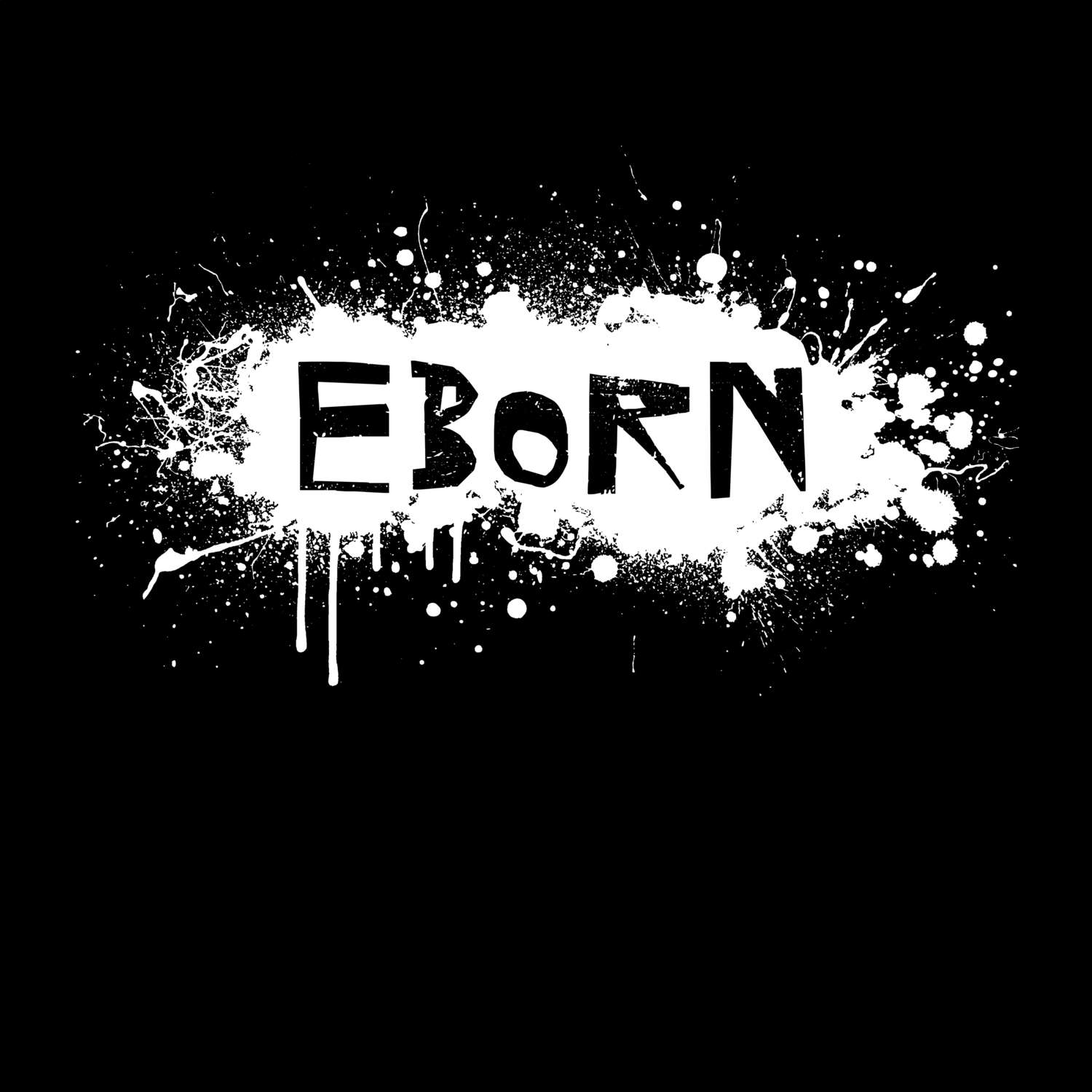 Eborn T-Shirt »Paint Splash Punk«