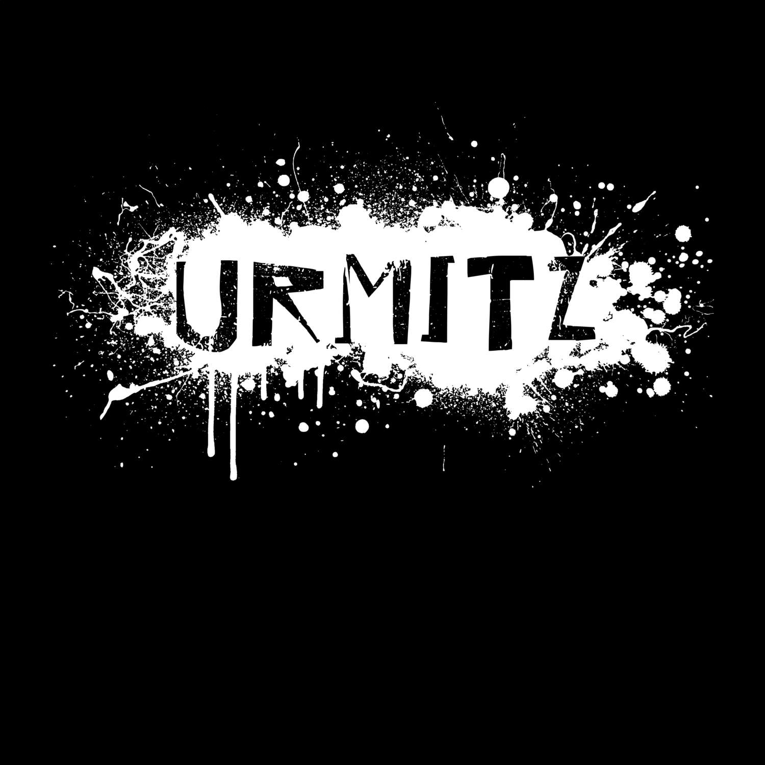 Urmitz T-Shirt »Paint Splash Punk«